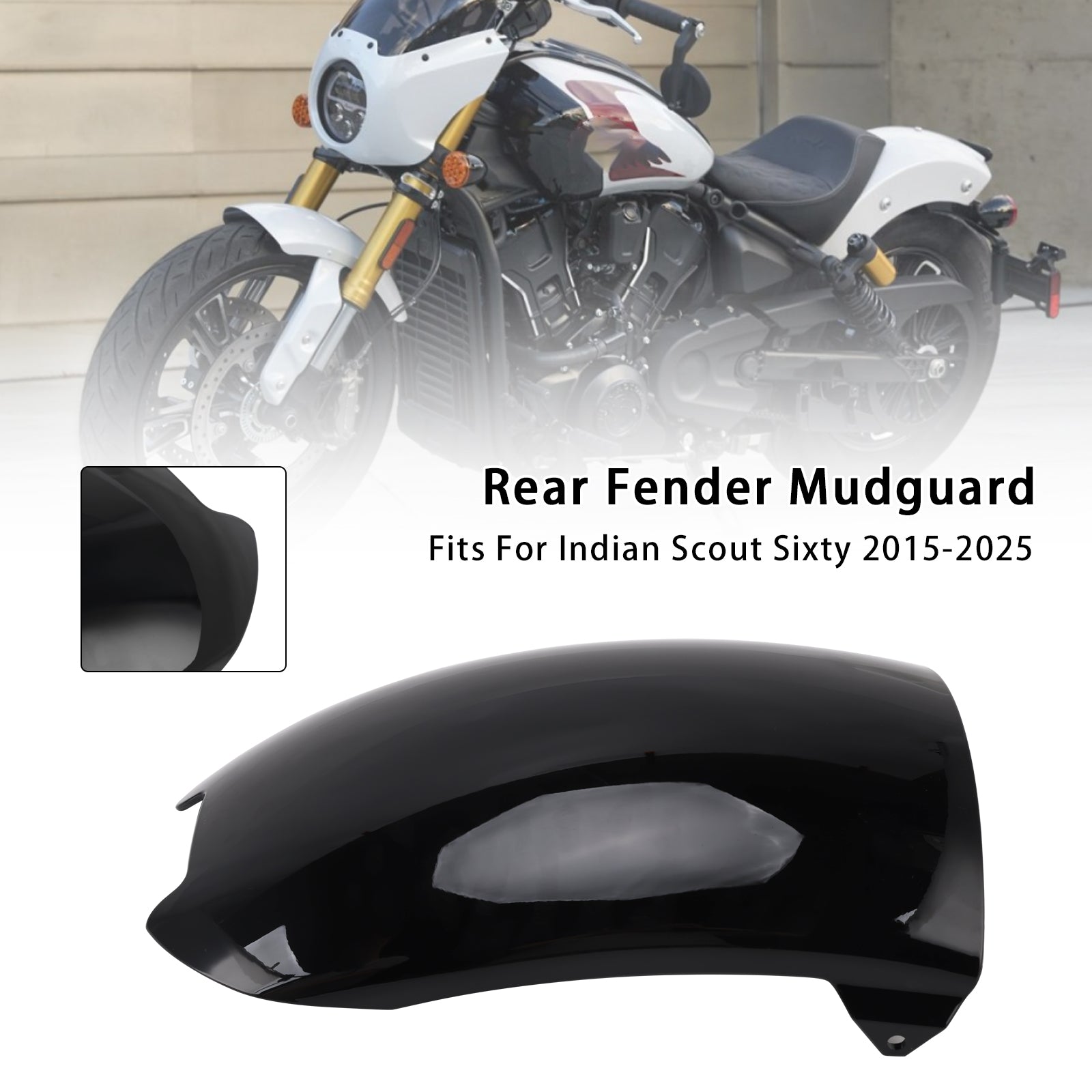 Achterspatbord kuip Indian Scout Sixty 2015-2025