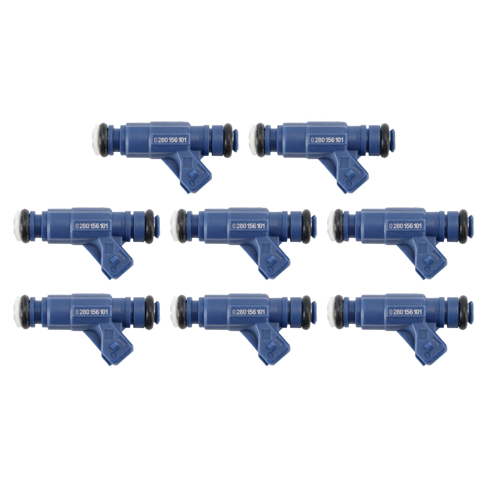 8 Brandstofinjectoren voor Porsche Cayenne 9PA 4.5L 0280156101