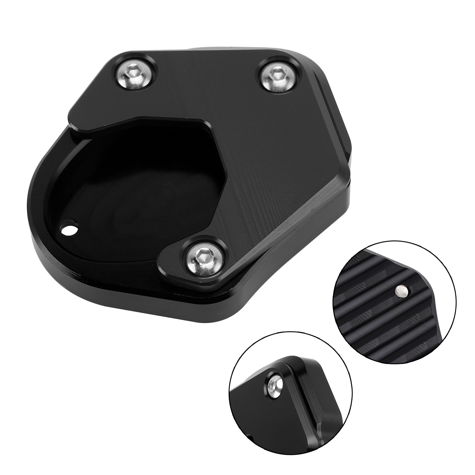 Extension de béquille d'agrandissement de béquille latérale verte adaptée pour Kawasaki Klx2301S/R Klx150 titane