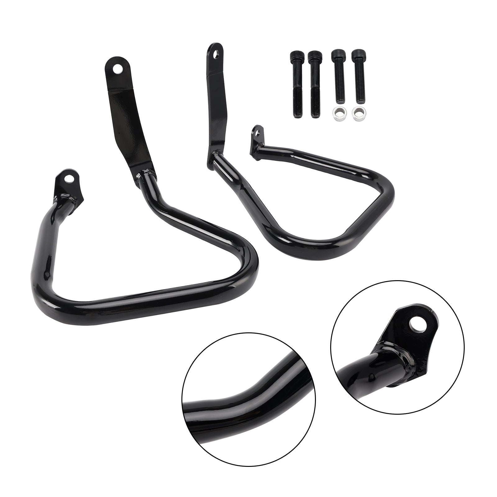 Protection de moteur et pare-chocs anti-collision pour Low Rider Fxlrst 2022-2024, noir