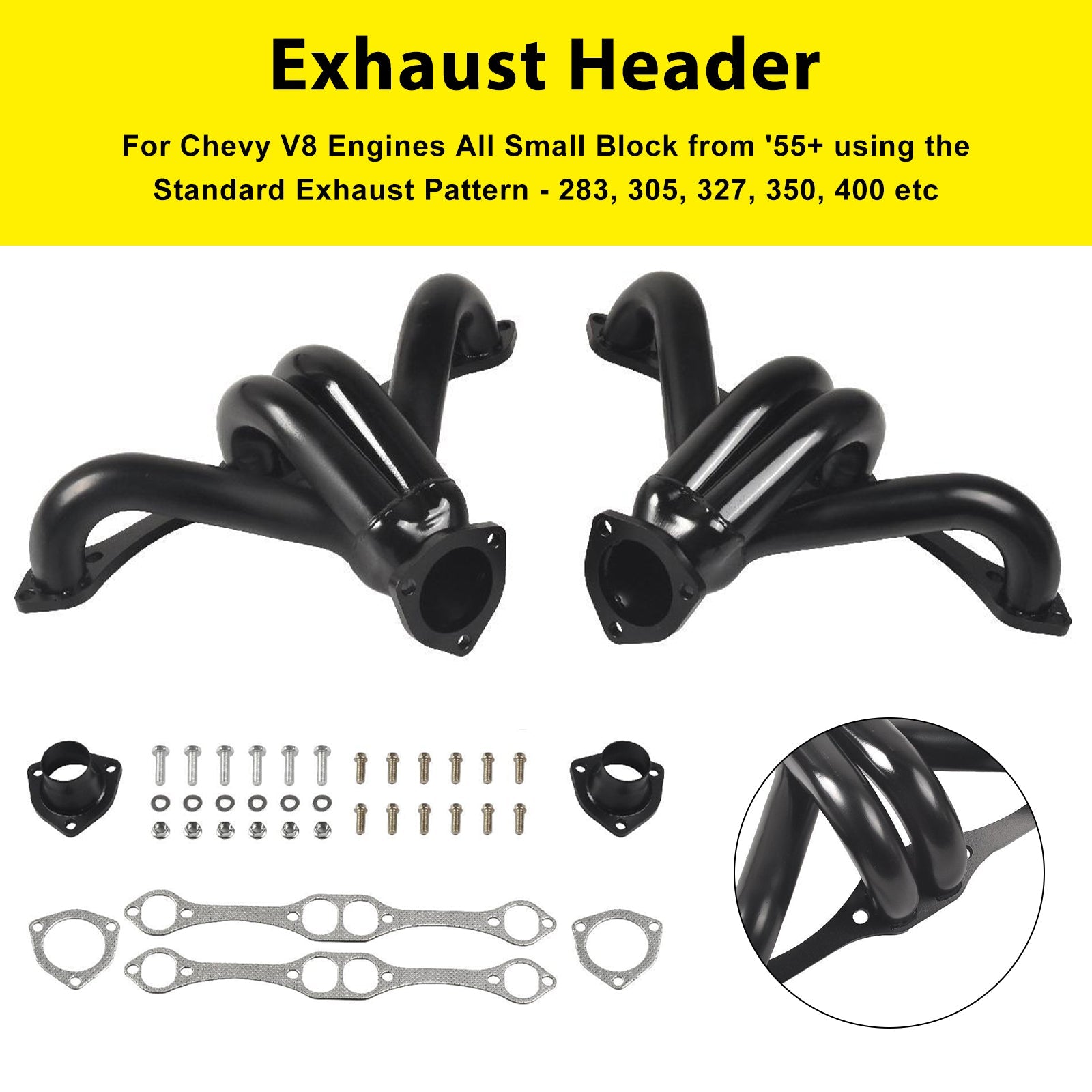 Verzamelaar van&Uitlaat voor Chevy Small Block SB V8 262 265 283 305 327 350 400