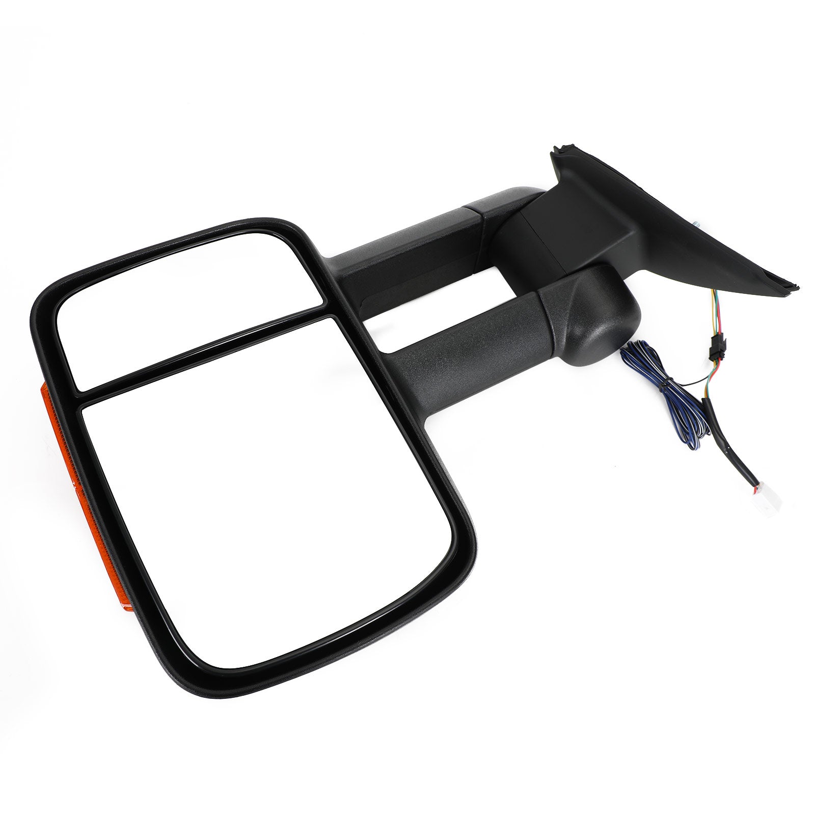Pair of Electric Extendable Towing Mirrors Pour Toyota Hilux 2005-2011 Black