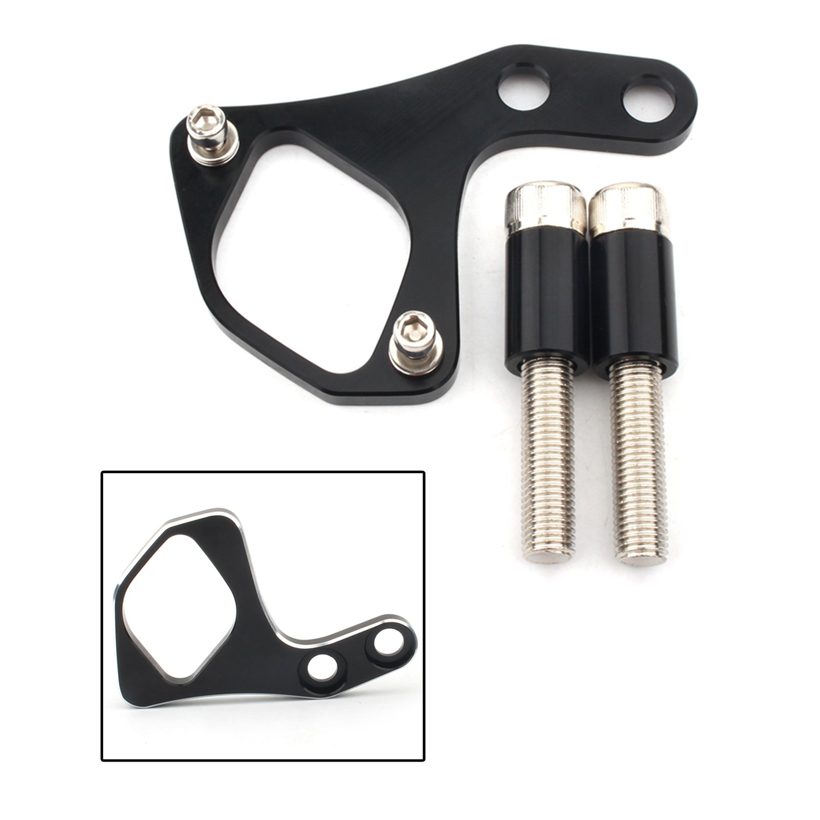 Support De Relocalisation Clé D'Allumage Cnc Noir B Pour Tr Scrambler T100 01-15