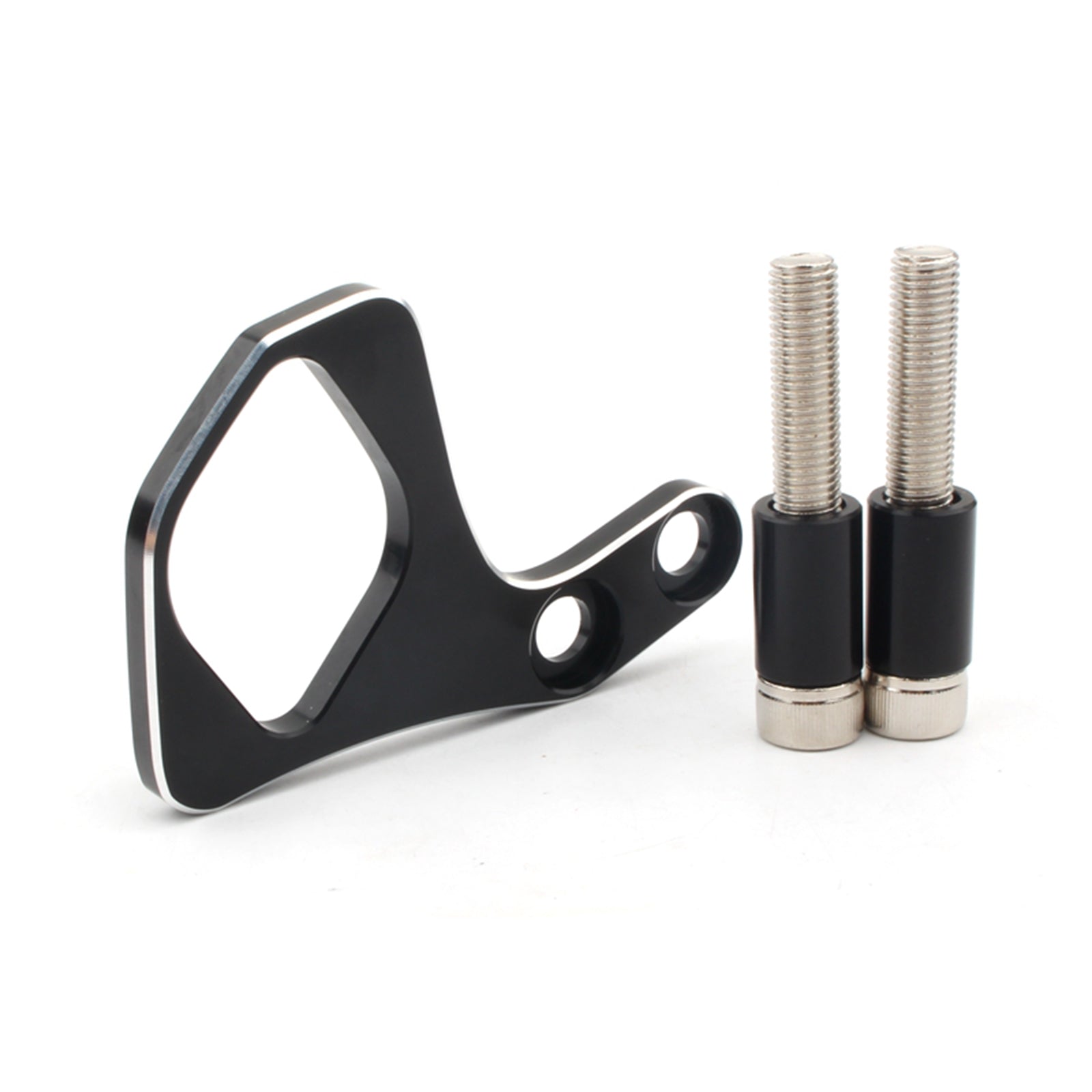 Support De Relocalisation Clé D'Allumage Cnc Noir B Pour Tr Scrambler T100 01-15