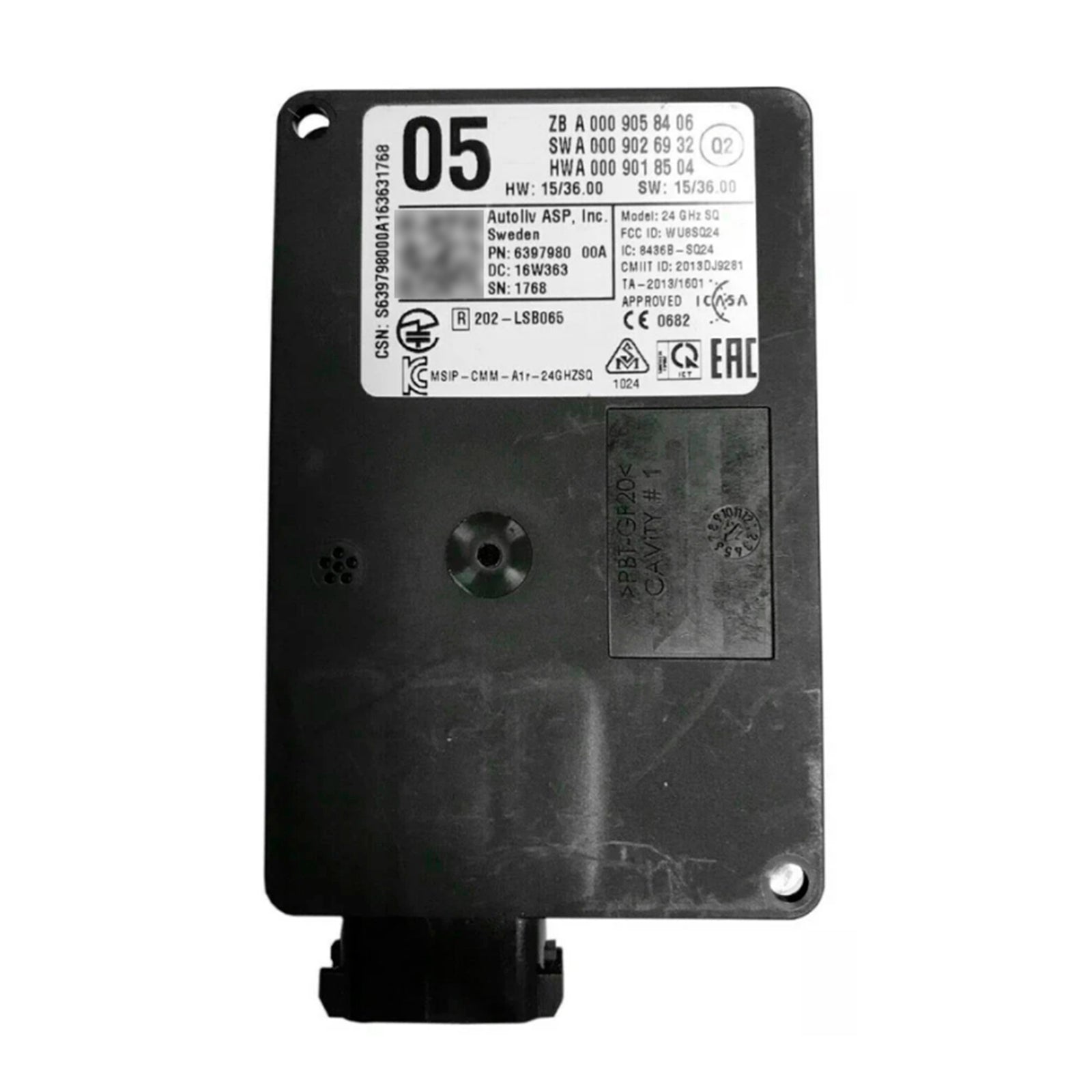 Sensore radar anteriore Mercedes W222 2014-2016 A0009058406