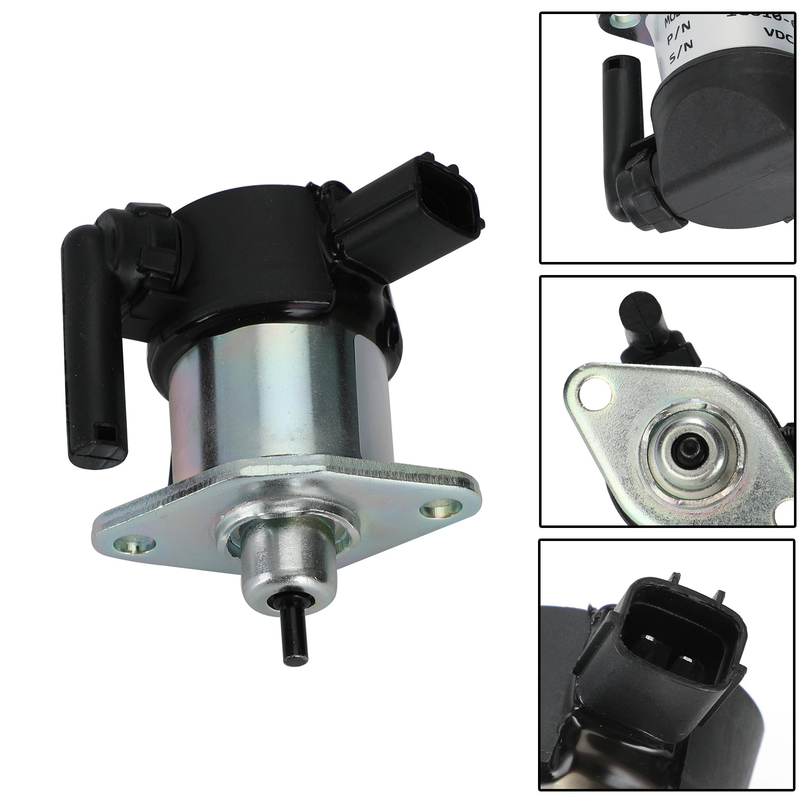 Fit voor Kubota 1C010-60015 1C010-60016 1C010-60017 Brandstof Uitschakeling Solenoid 12V