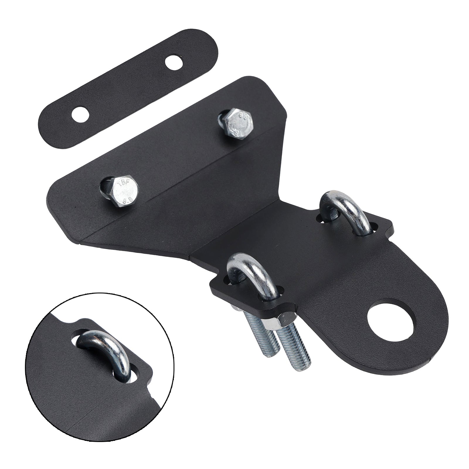 Tenditore d'Gancio di traino per Yamaha Grizzly Raptor 90-110 2019-2024, Stabilizzatore di traino, Gancio di traino