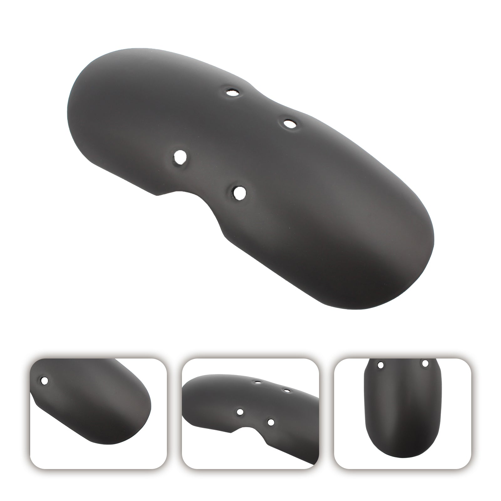 Garde-boue avant pour Bonneville T100 Scrambler Thruxton 2001-2016 Matt Black