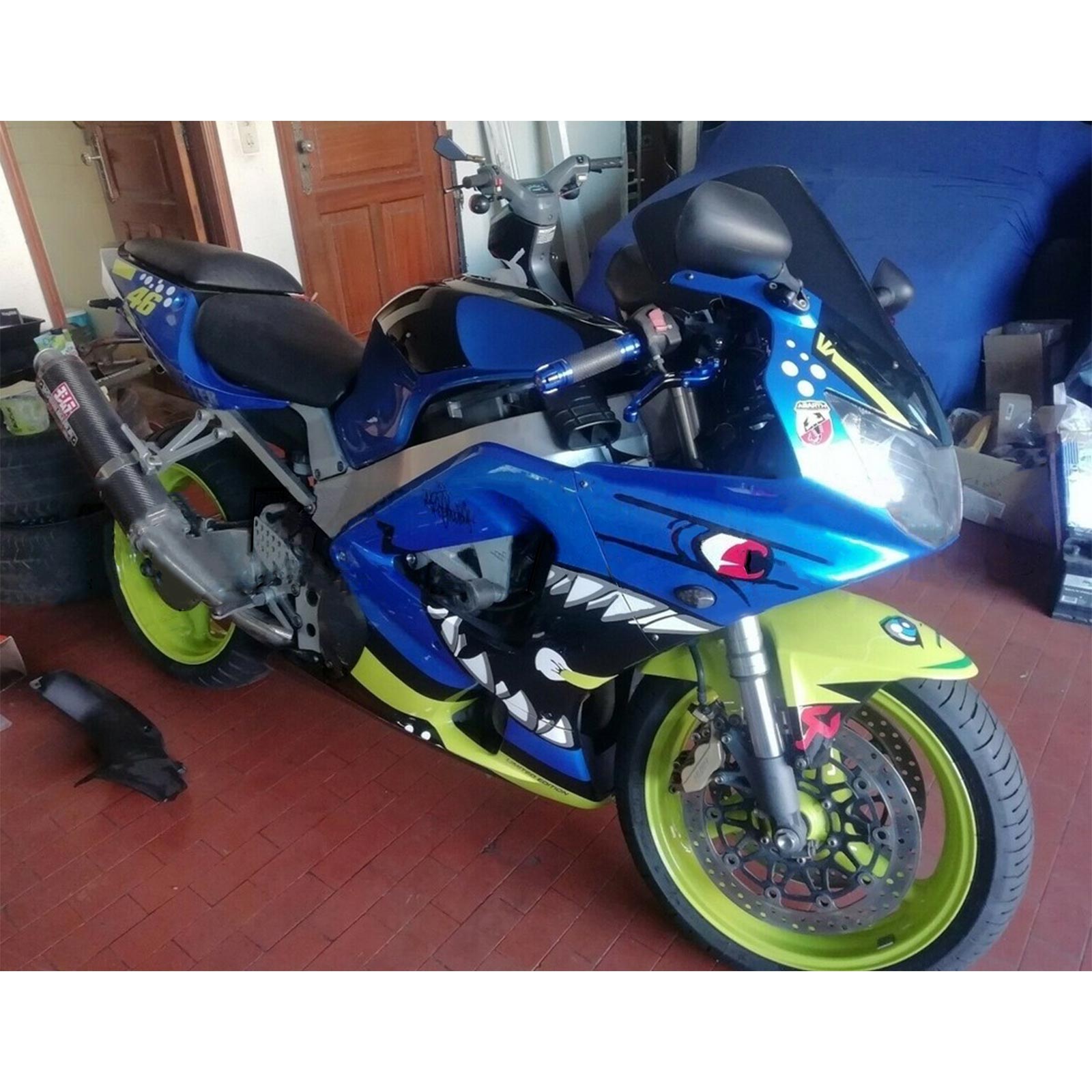 Kit carenatura iniezione Honda CBR929RR 2000-2001 Carrozzeria in plastica ABS