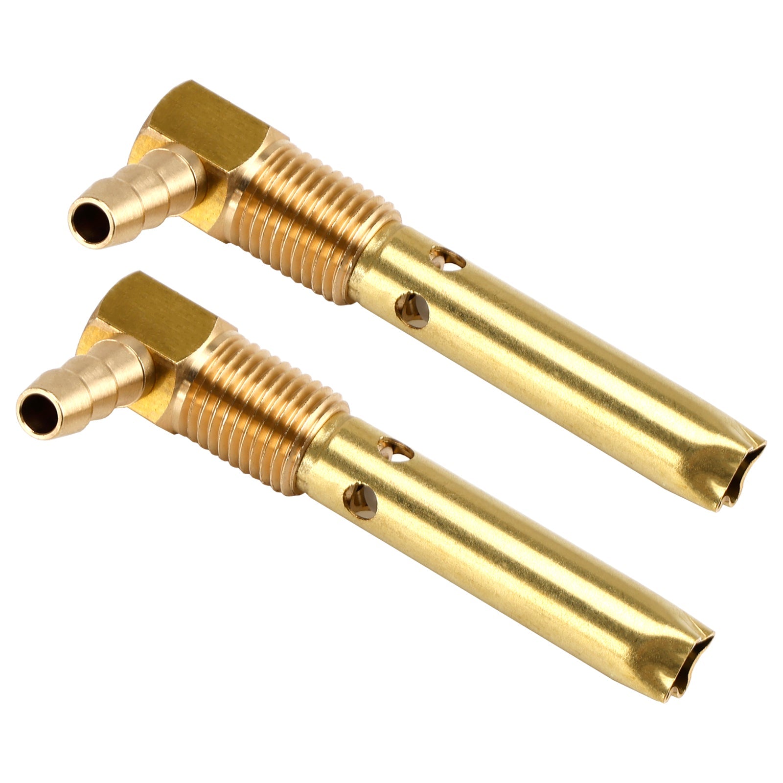 2 tuyaux de ventilation de réservoir de carburant de 1/4"" de diamètre intérieur, filetage 1/4""-18NPTF pour petits et grands réservoirs