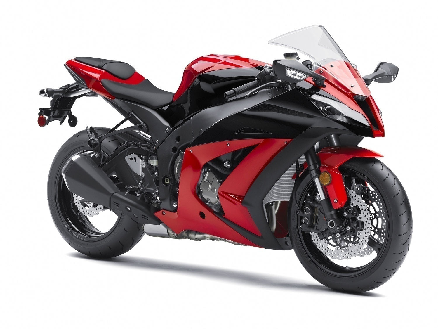 Kit de carénage par injection, carrosserie en plastique ABS, compatible avec la Kawasaki ZX10R 2011-2015