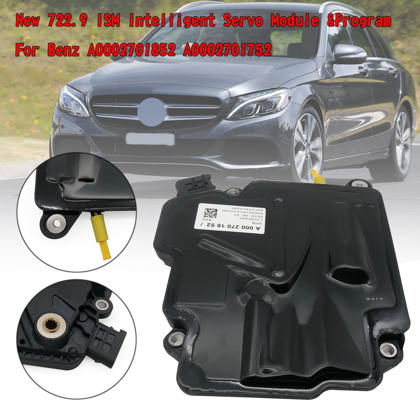 Benz A0002701852 A0002701752 Nov inteligentni servo modul 722.9 ISM in program