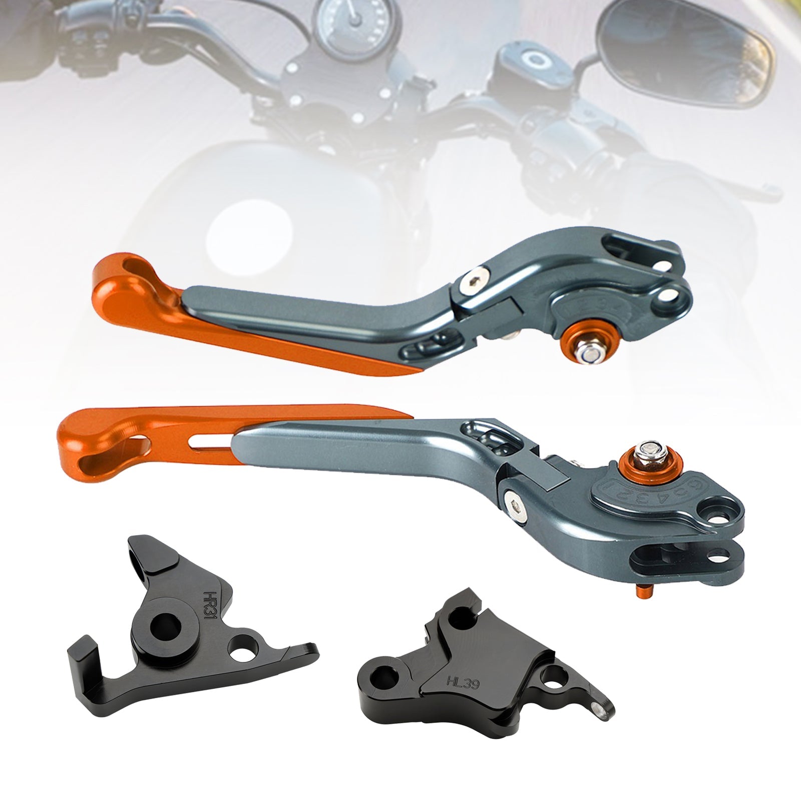 Levier de frein d'embrayage réglable pour CFMOTO 450SS 450SR 21-23 450NK 23-24