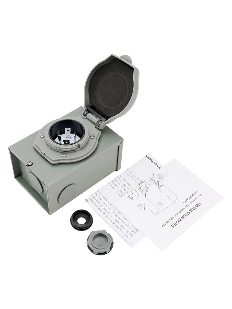 Boîtier d'entrée pour générateur de VR 30 A NEMA SS2-50P, 125/250 V