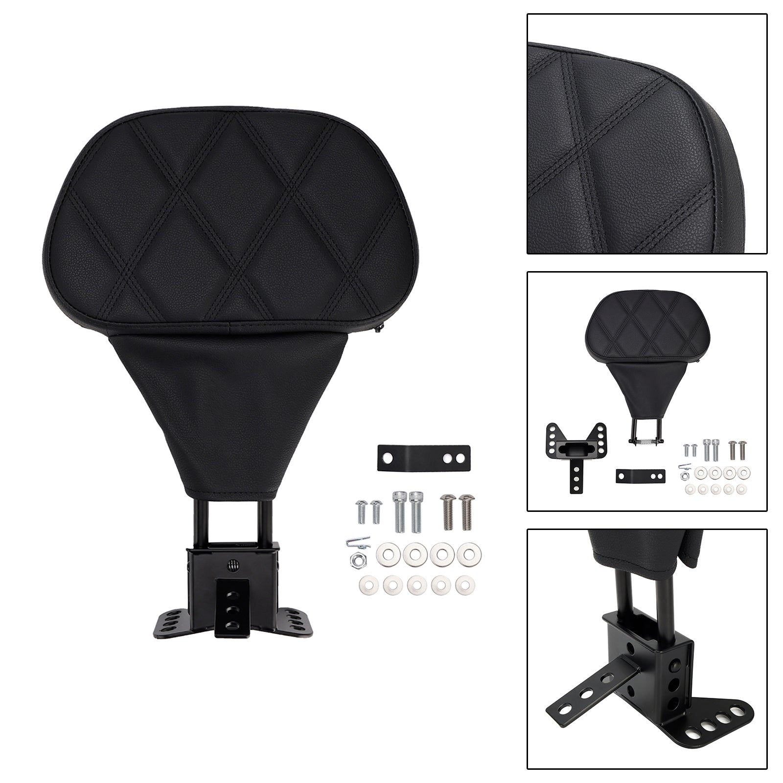 Coussin de dossier conducteur pour Street Electra, Road Glide, Road King et Tri Glide (1988-2008)