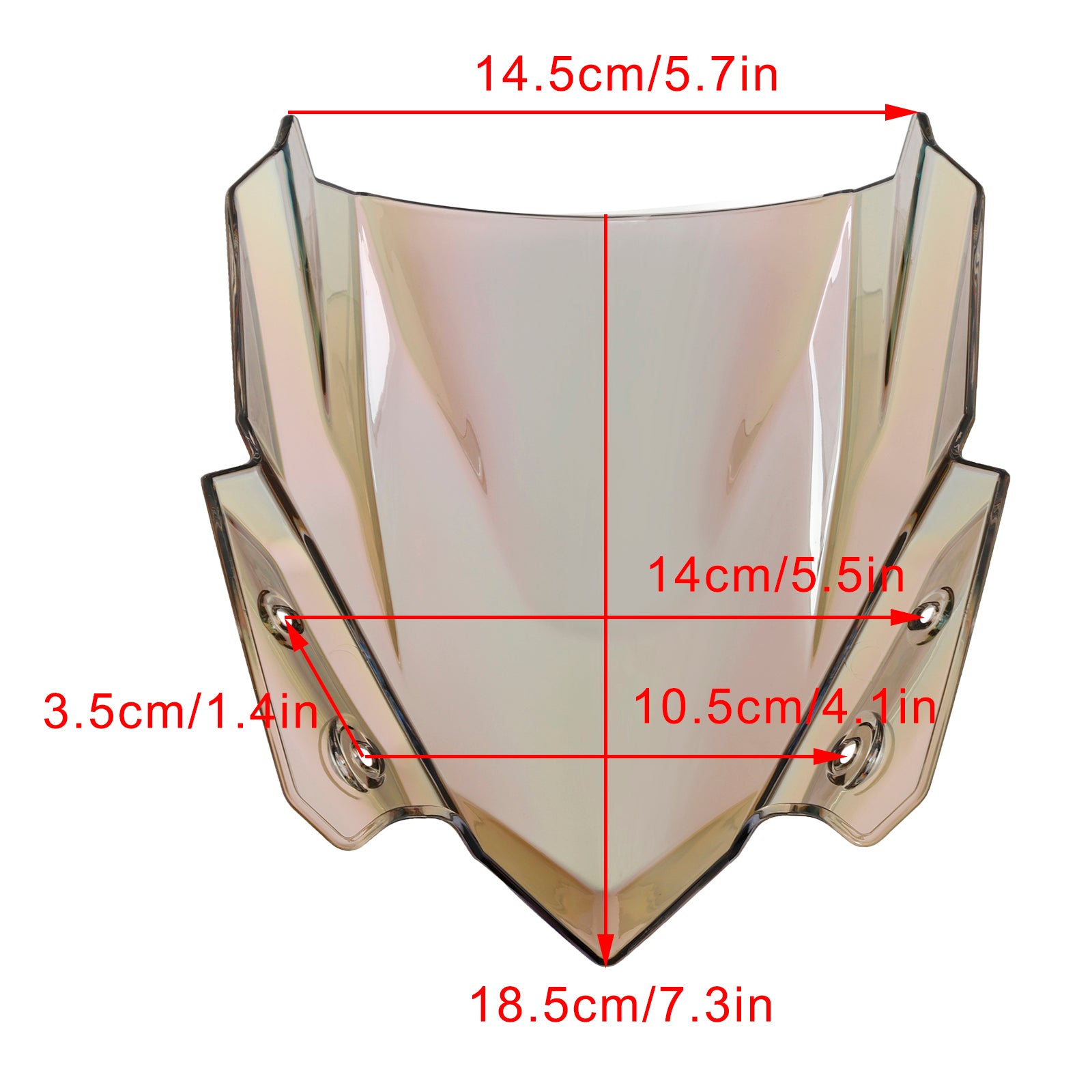 Protecteur Saute-Vent pour Kawasaki Z650 2017-2019