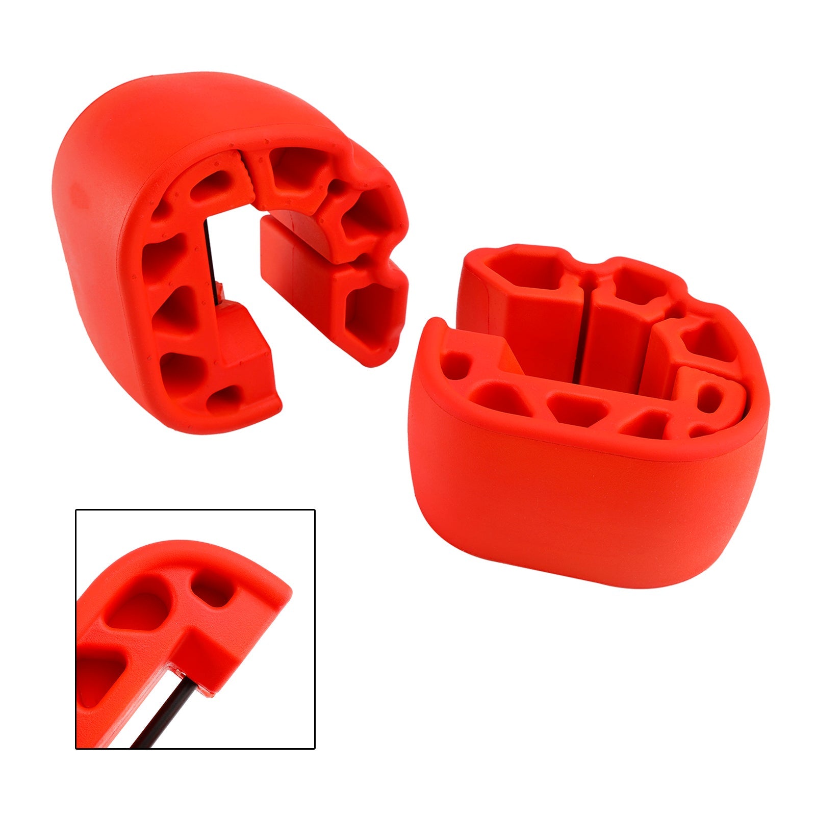 Parachoques con el parachoques encerrado para motomarine 295100418, rojo, para Sea-Doo Spark GTX