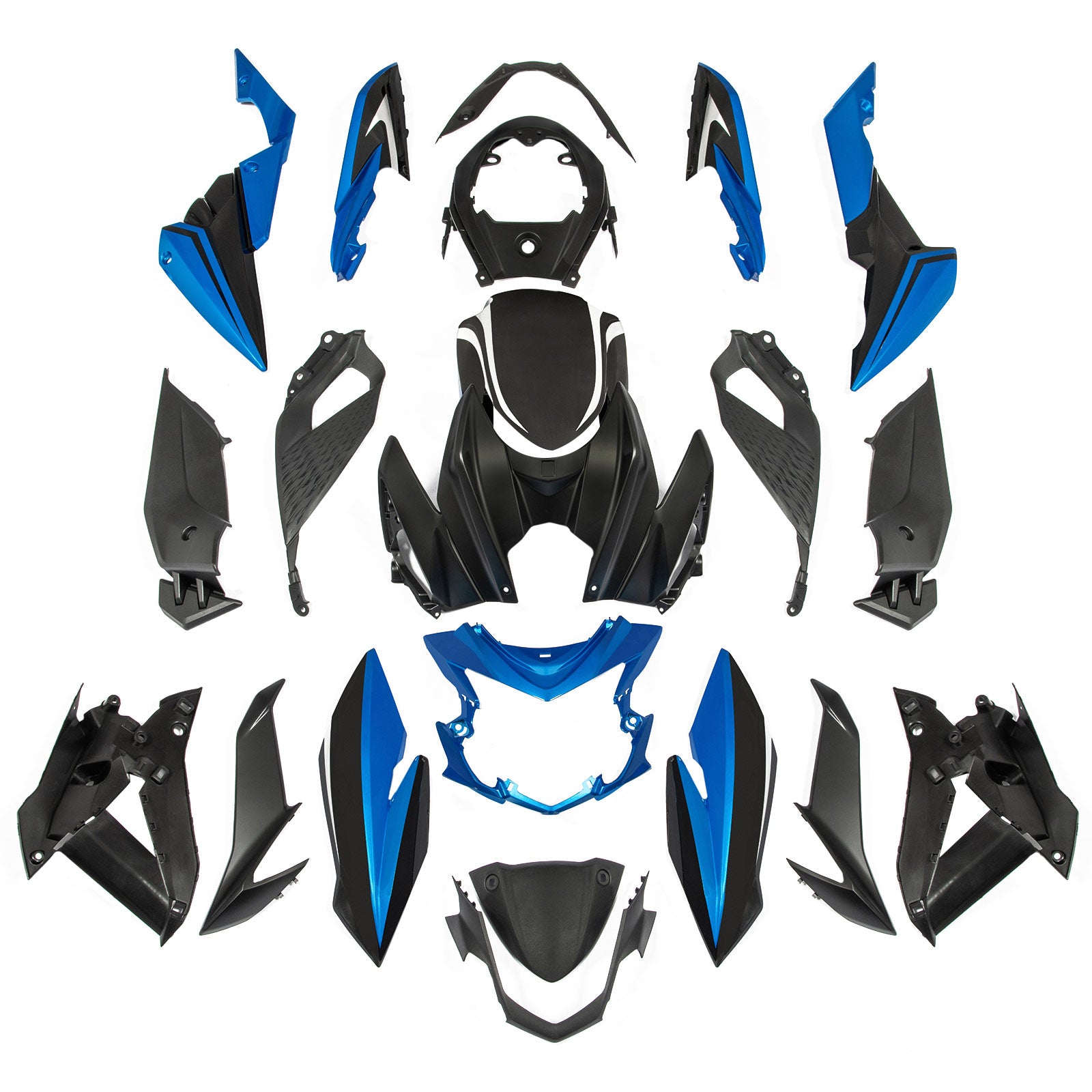 Plastic body kuipen geïnjecteerd voor Suzuki GSXS GSX-S 750 2017-2024