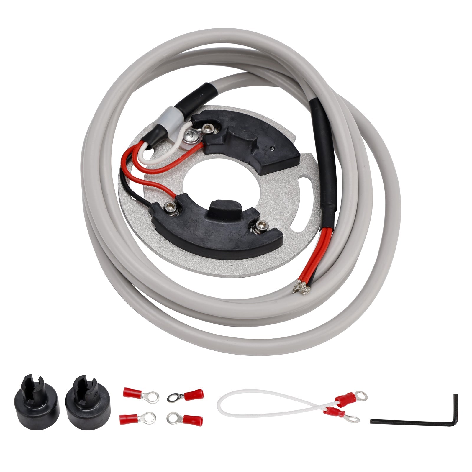 Systeem van&Elektronische ontsteking voor Big Twin Carb-modellen 1970-2003 - Enkel vuur