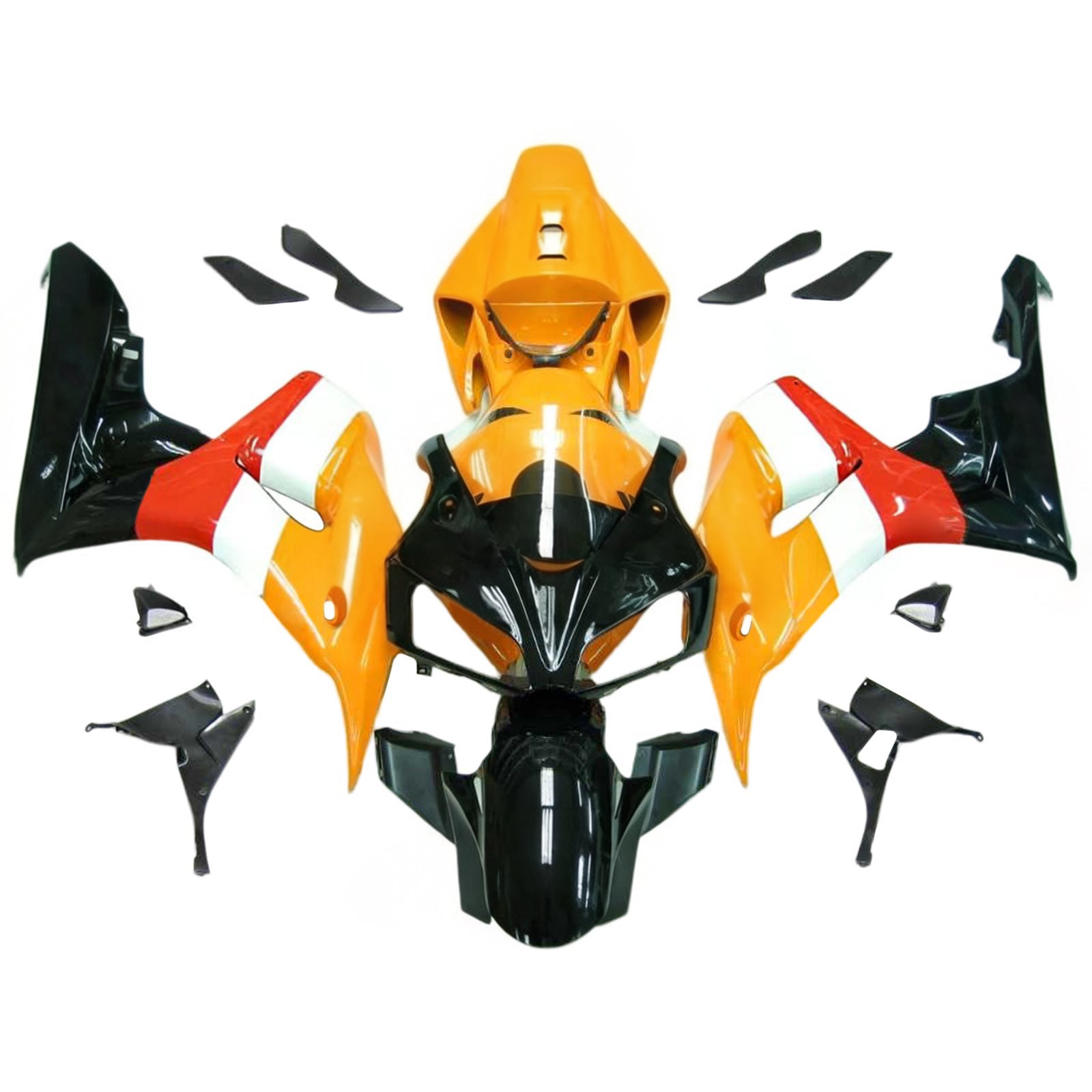 Kit de carénage injecté en plastique ABS pour Honda CBR1000RR 2006-2007
