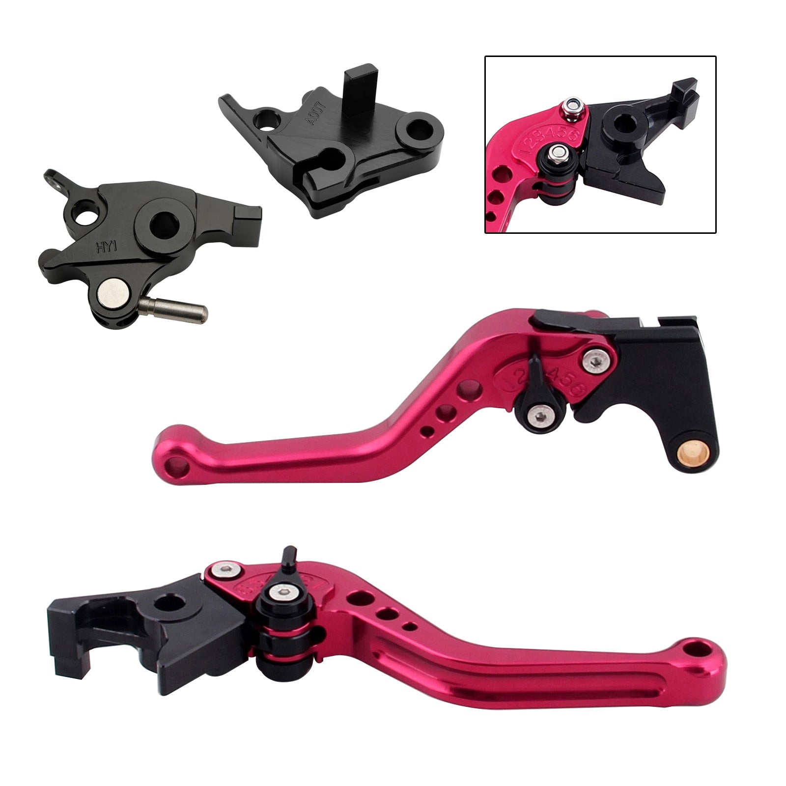 Leva corta freno e frizione per CFMOTO 400NK, 650NK, 650MT, 650GT 2020-21