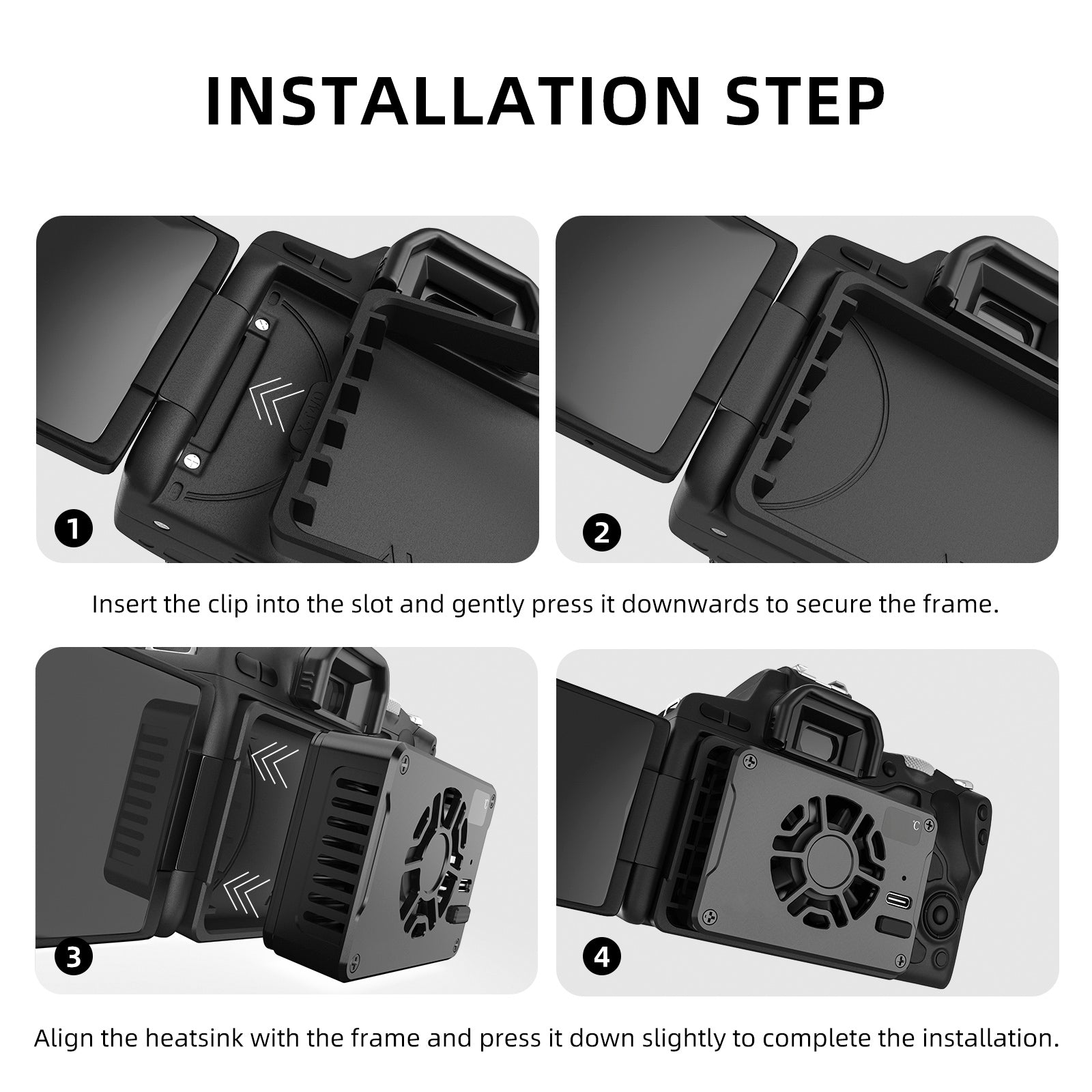 Półprzewodnik chłodnicy kamery dla Sony Canon R5/R6/R7/Fuji XT4