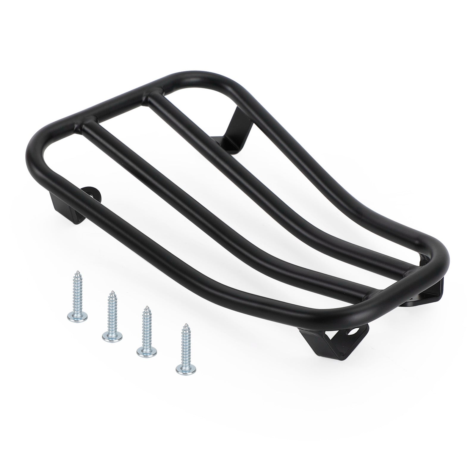 Porte-Bagages noir pour marchepied pour Vespa Primavera Sprint 50 125 150 cc
