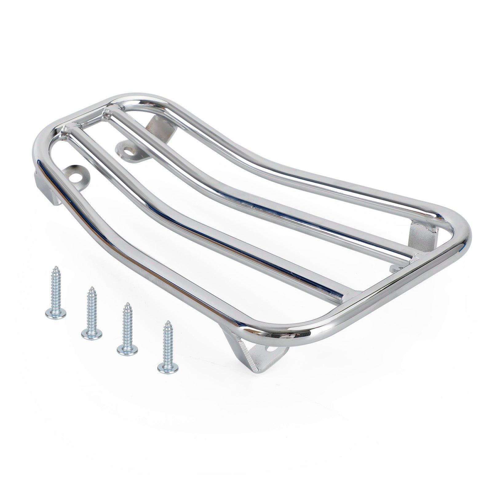 Porte-Bagages chrome pour marchepied pour Vespa Primavera Sprint 50 125 150 cc