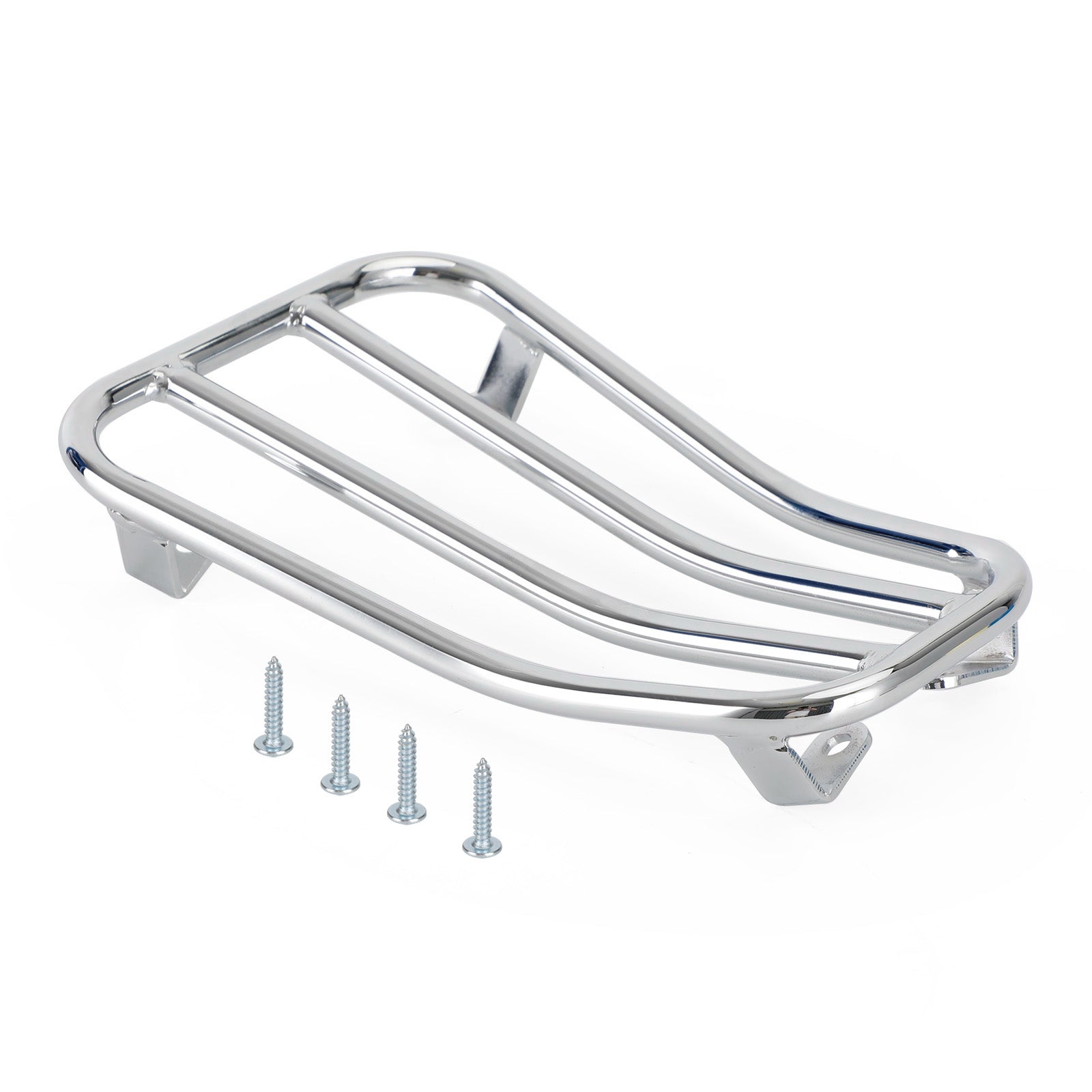 Porte-Bagages chrome pour marchepied pour Vespa Primavera Sprint 50 125 150 cc