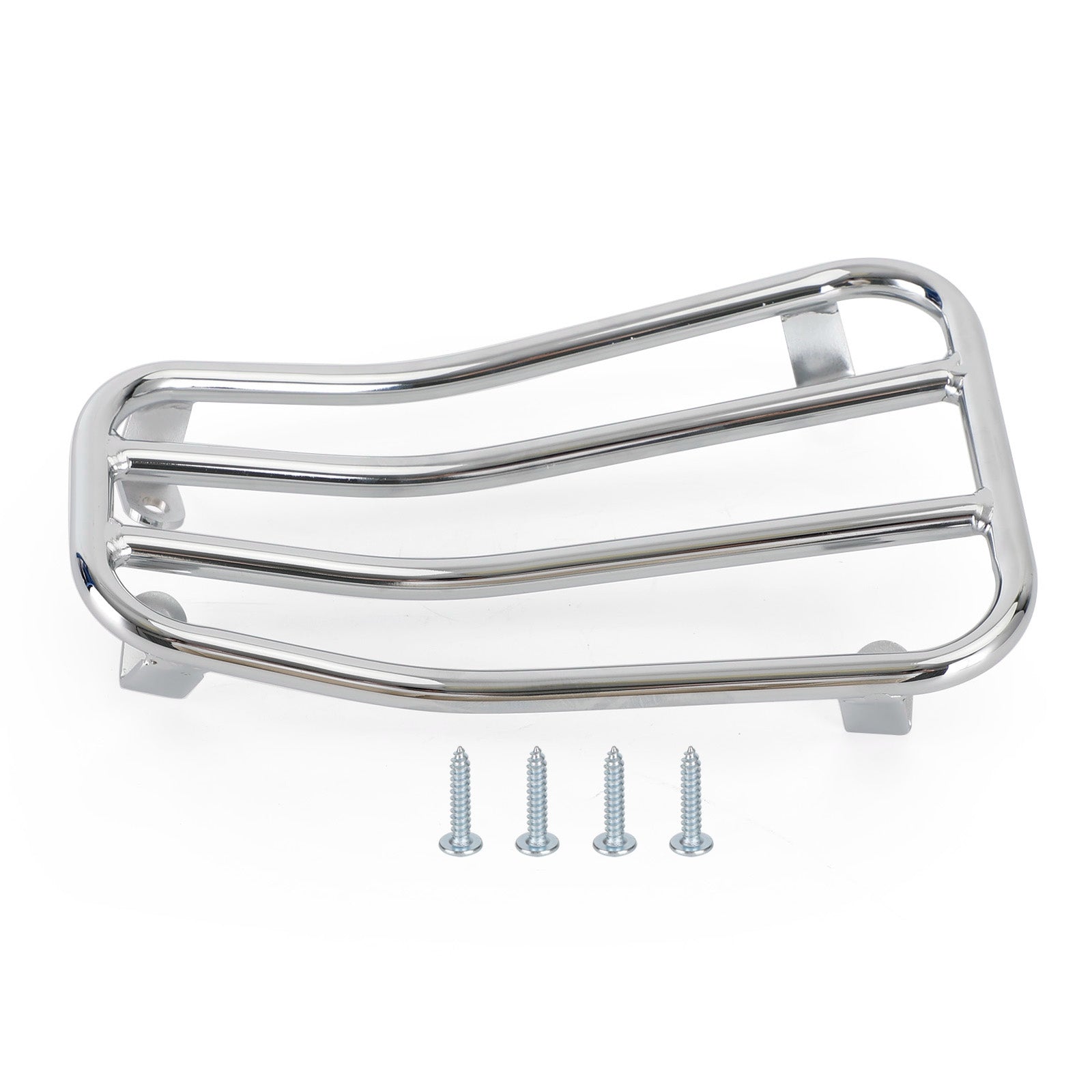 Porte-Bagages chrome pour marchepied pour Vespa Primavera Sprint 50 125 150 cc