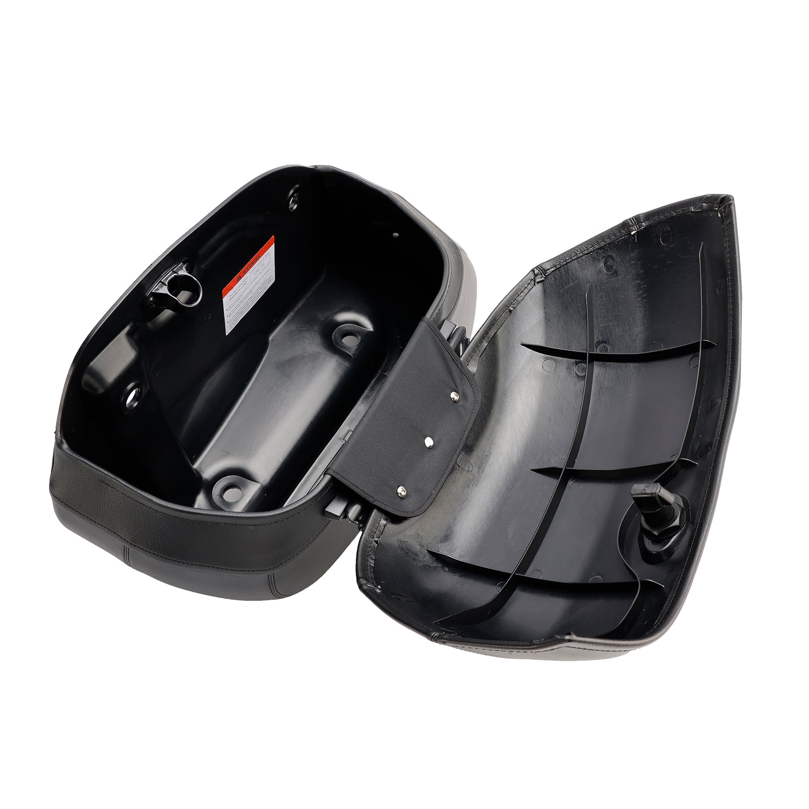 Borse laterali in poliuretano nero per Kawasaki Vulcan S 650 Vn/En650 (2015-2023).