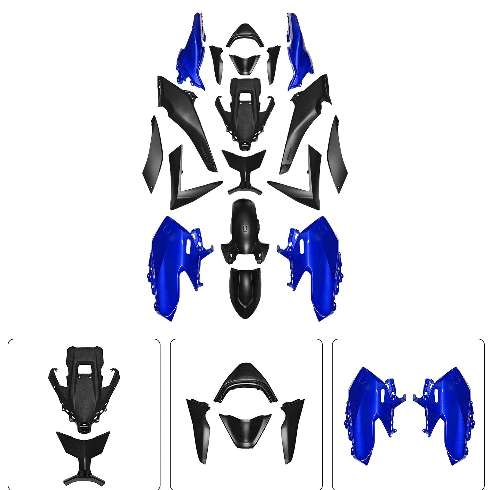 Kit de carénage d'injection pour Yamaha TMAX560 (2025-2026)