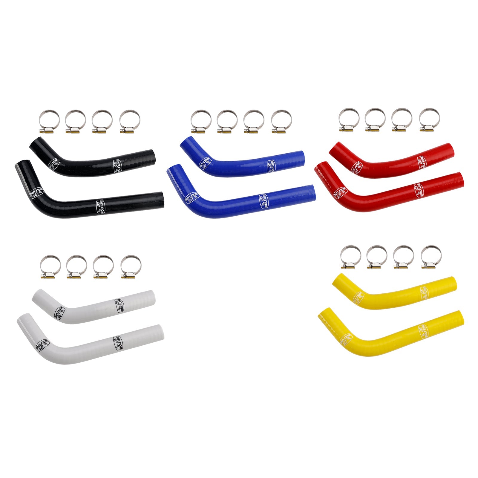 Manguera de enfriamiento de silicona para radiador Yamaha MT-03 MT-25 YZF R3 R25 2015-2024