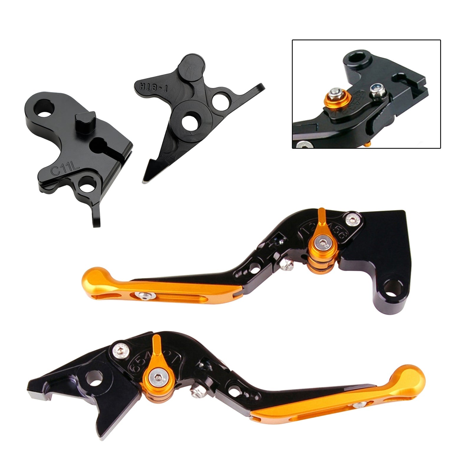 Regulowana dźwignia hamulca i sprzęgła dla Honda CRF1100L Africa Twin 2020-2021