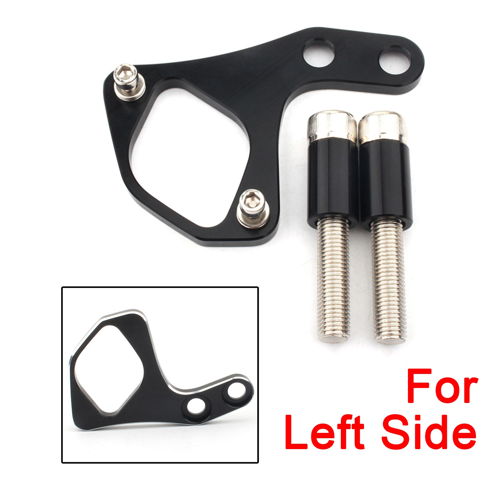 Support De Relocalisation Clé D'Allumage Cnc Noir B Pour Tr Scrambler T100 01-15