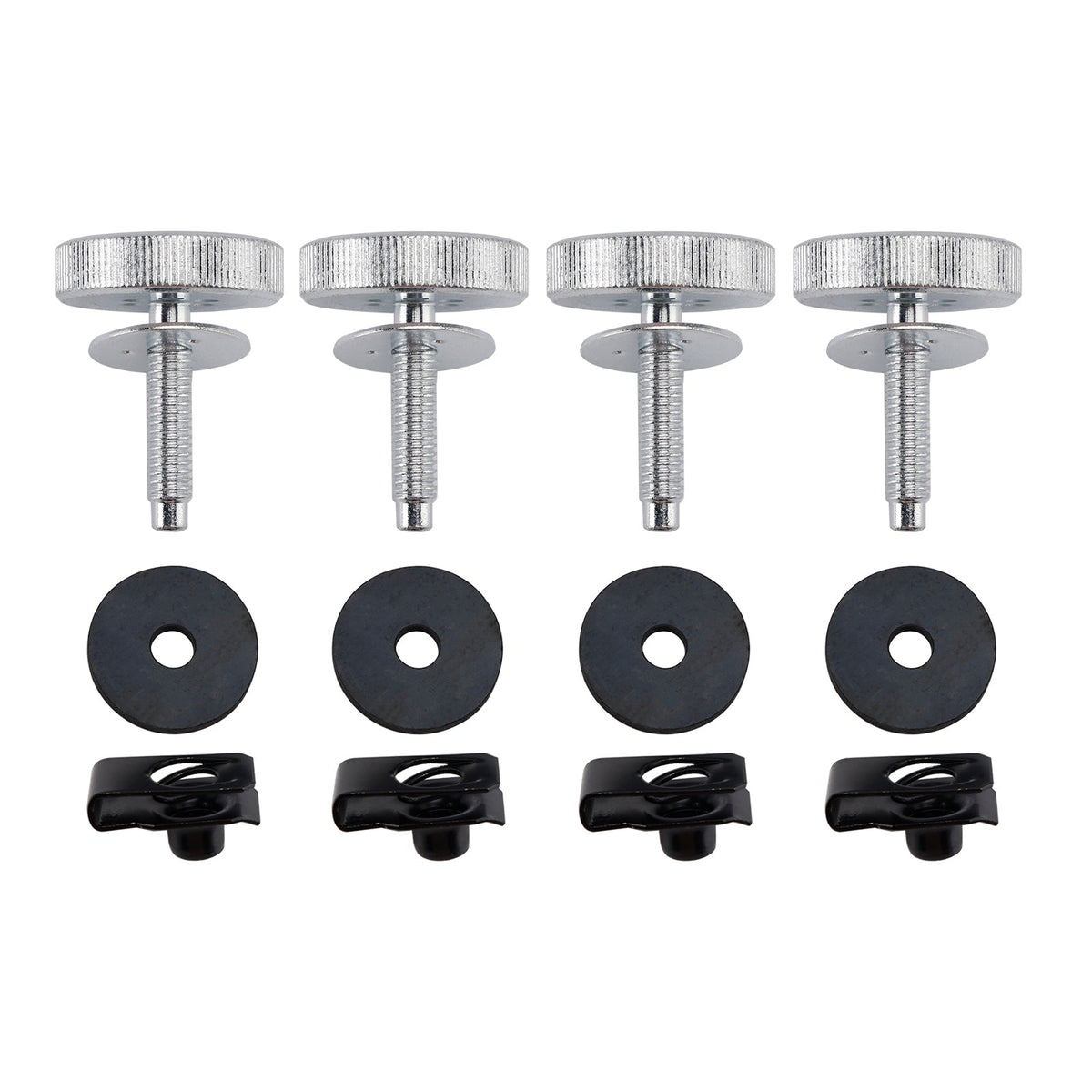 Kit de pernos de seguridad antirrobo de 4 piezas para alforjas Road King Street Road Glide