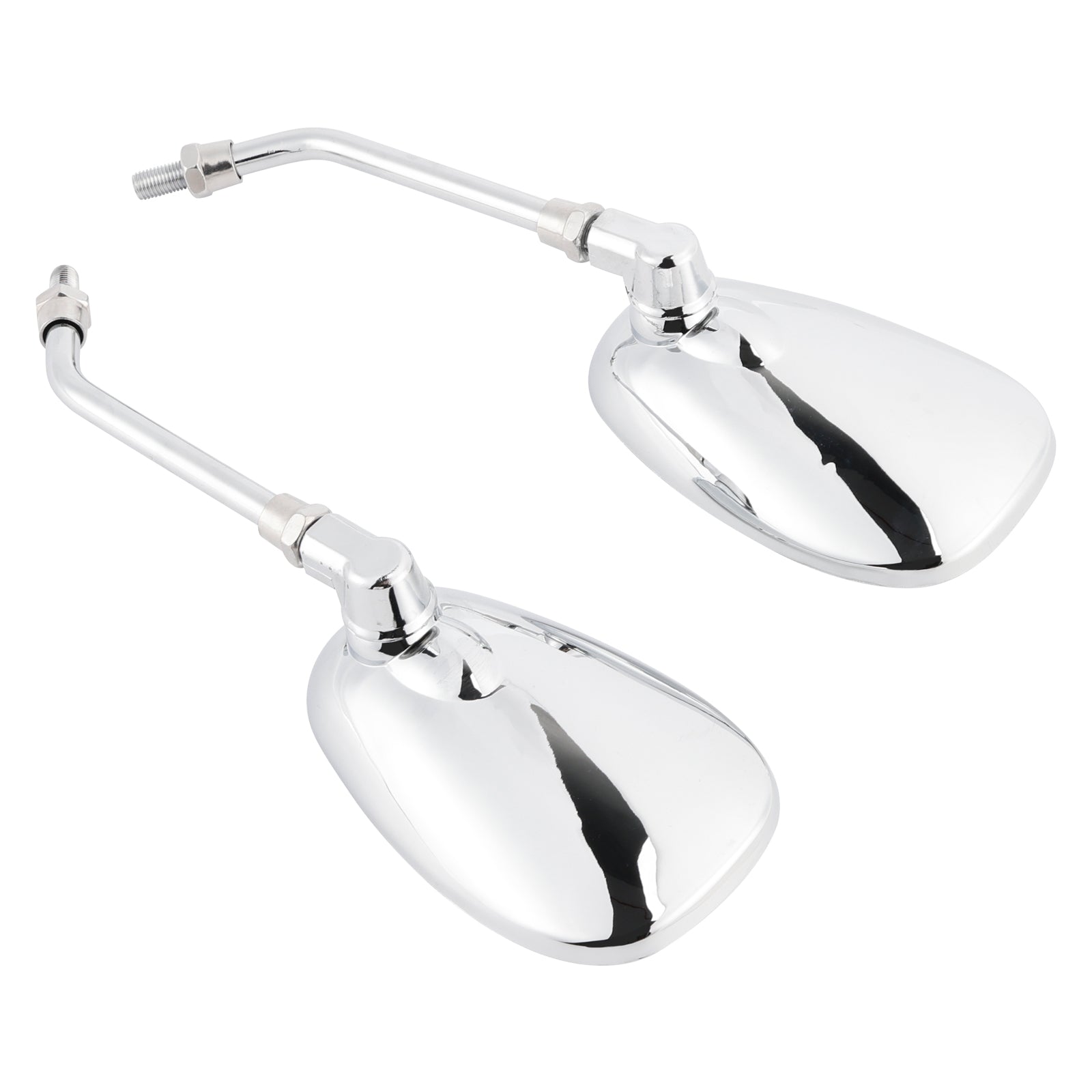 Paar zwarte M10 M10 M10s voor Yamaha V-Star XVS650 1998-2004 XVS1100 00-09