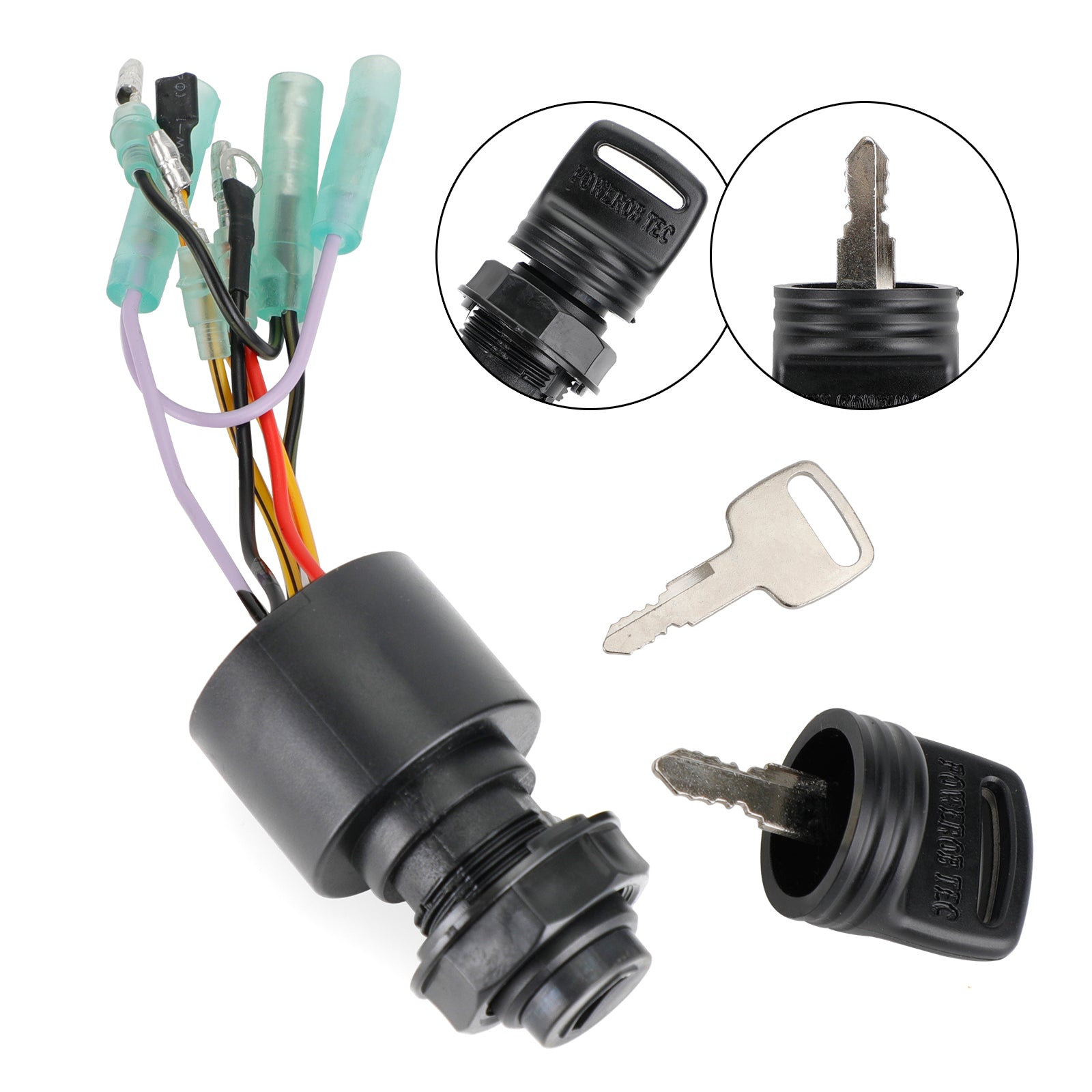 Interrupteur à clé Assy Ignition pour Mercury Outboard 15HP 87-17009A5