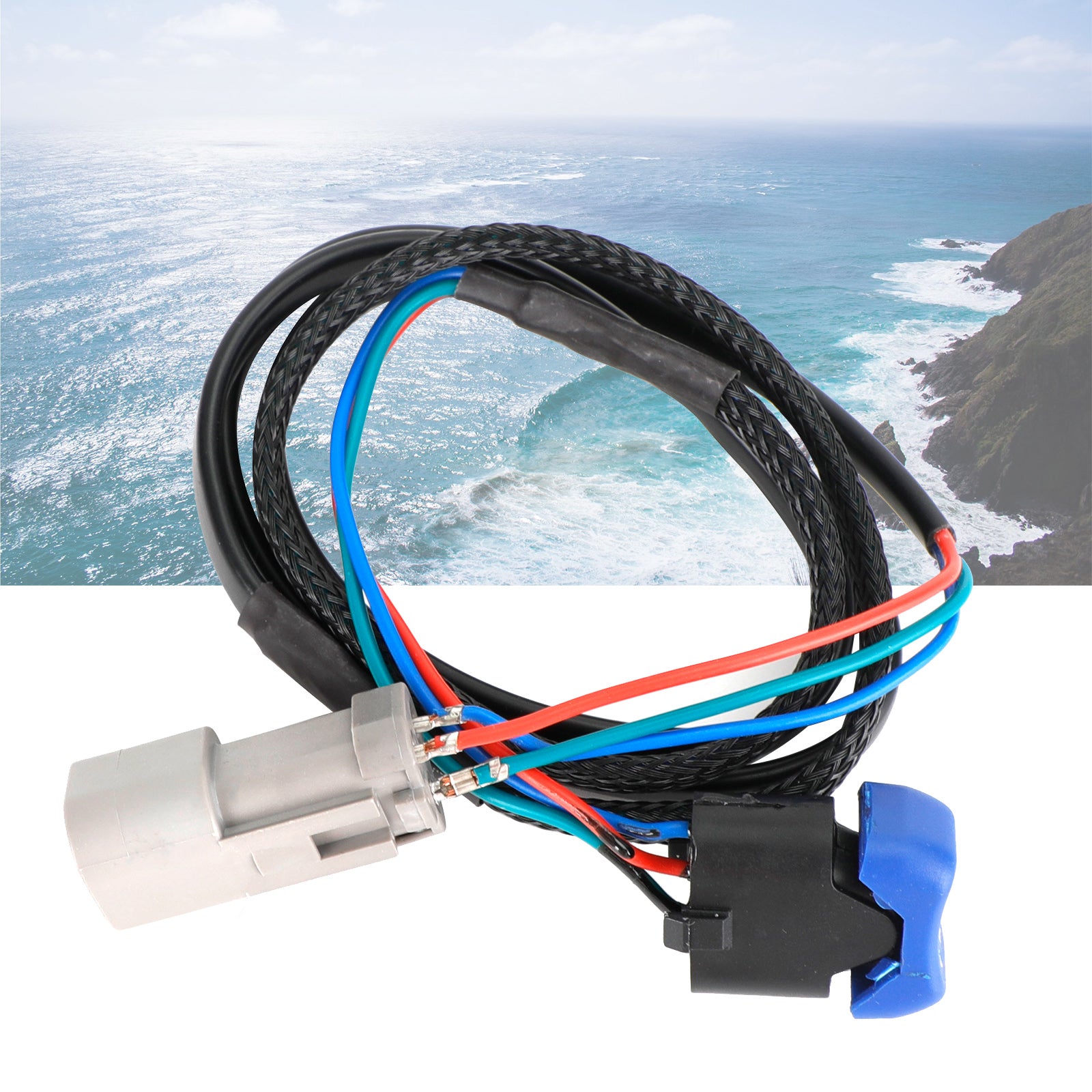 Interruttore di alimentazione per copertura di bordo per barca per fuoribordo Johnson Evinrude 5006358