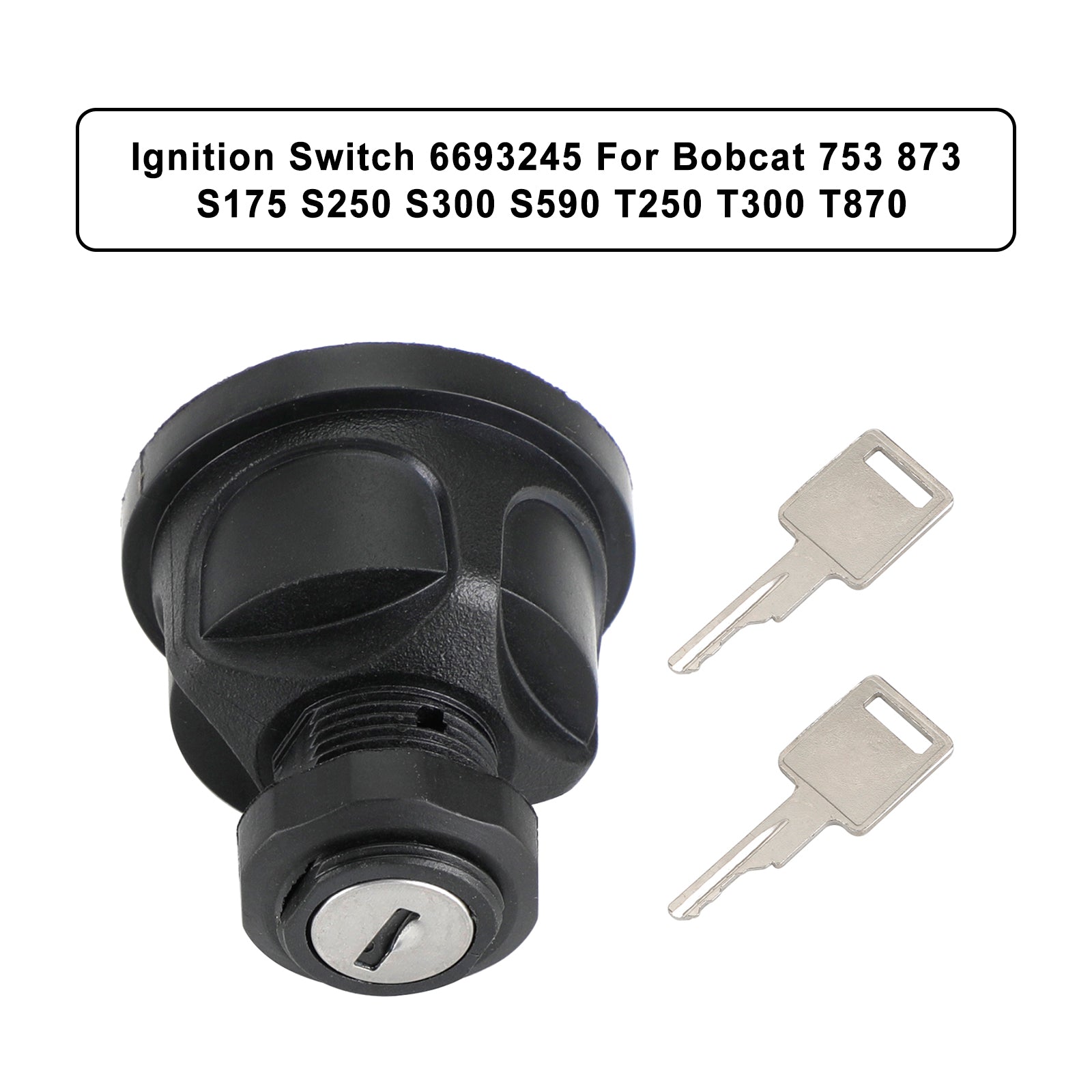 Wyłącznik zapłonu z kluczami do Bobcat 753 S185 S250 S590 T300 6693245