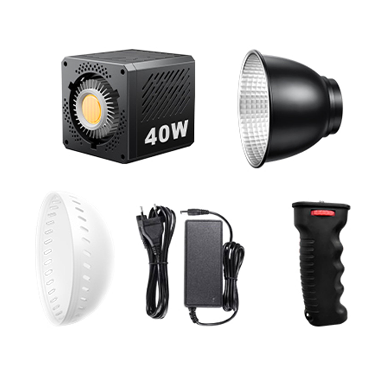 40W krachtige COB-fotografielamp M60 LED-buitenlamp op zonne-energie