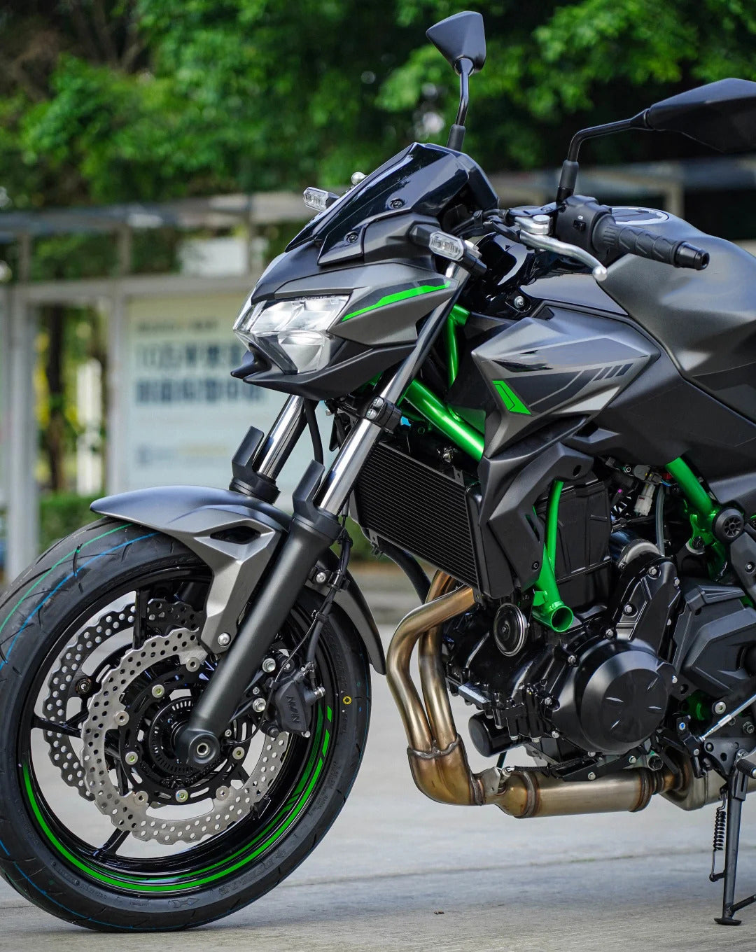 Kit de carénage injecté en plastique ABS pour Kawasaki Z650 2020-2025