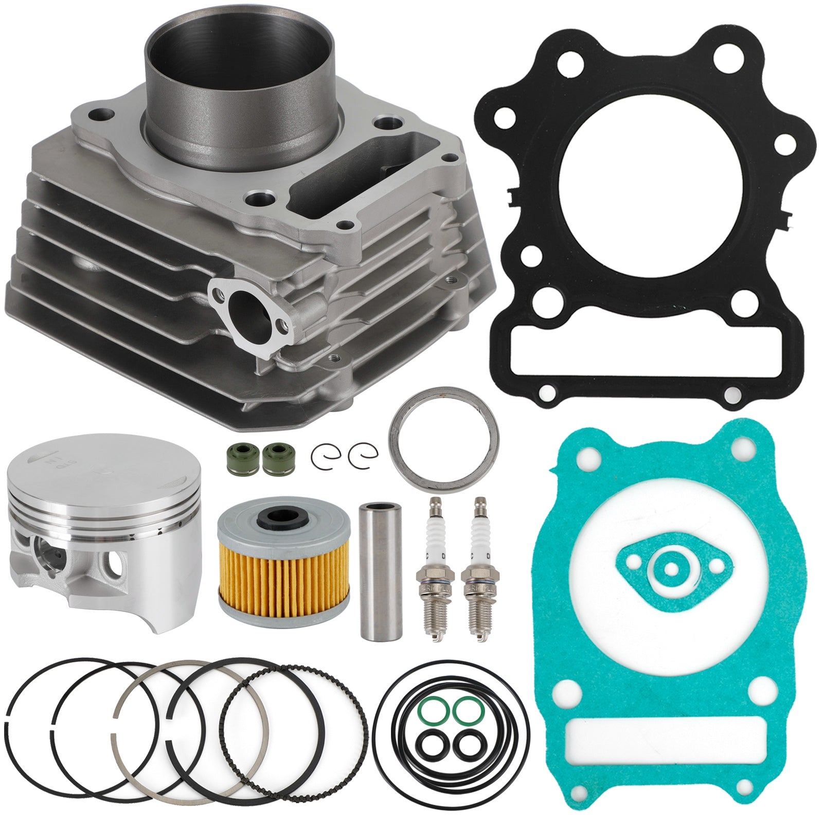 Kit de Cylindre Piston JOINT pour Honda TRX 300 FW Fourtrax 2x4 4x4 1988-2000