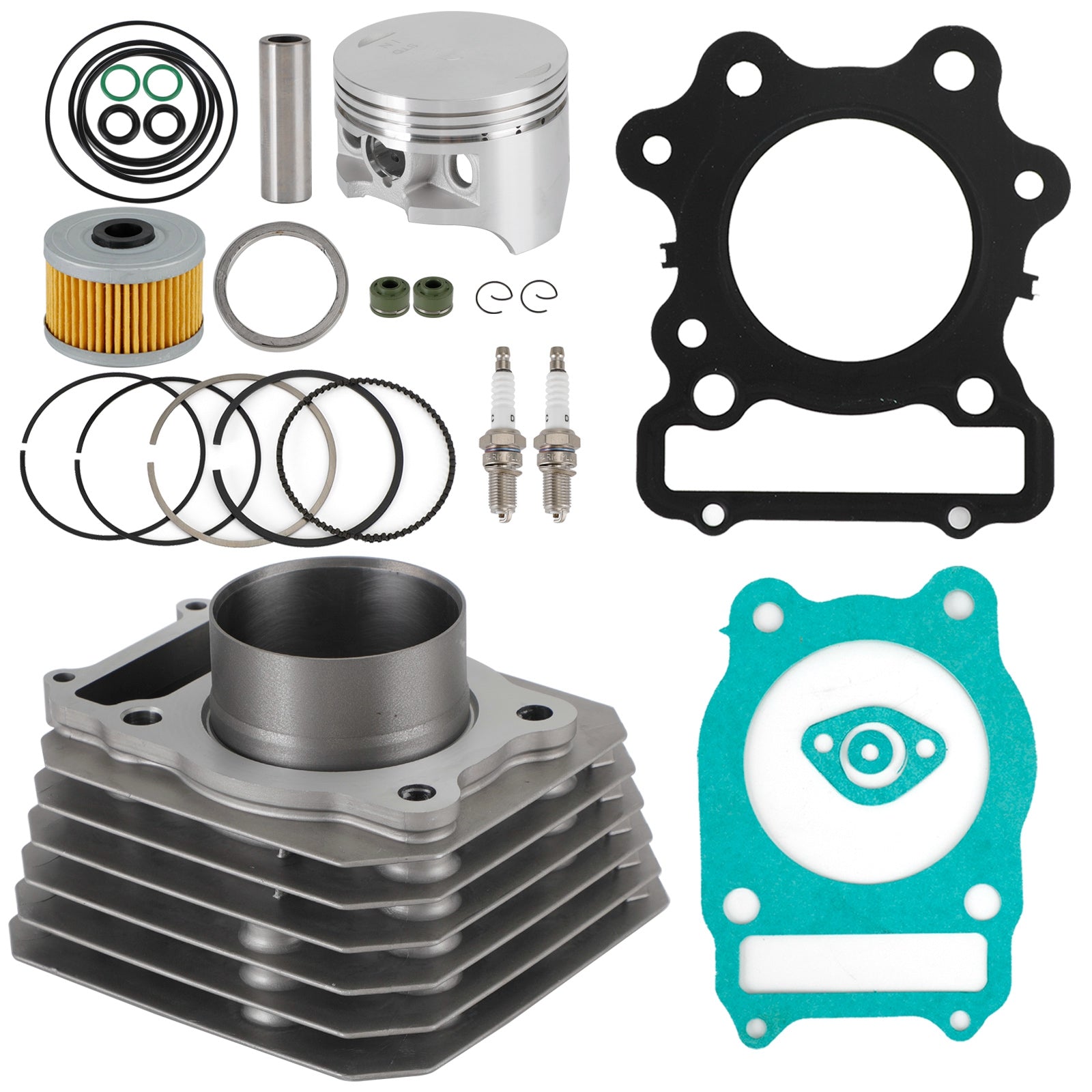 Kit de Cylindre Piston JOINT pour Honda TRX 300 FW Fourtrax 2x4 4x4 1988-2000