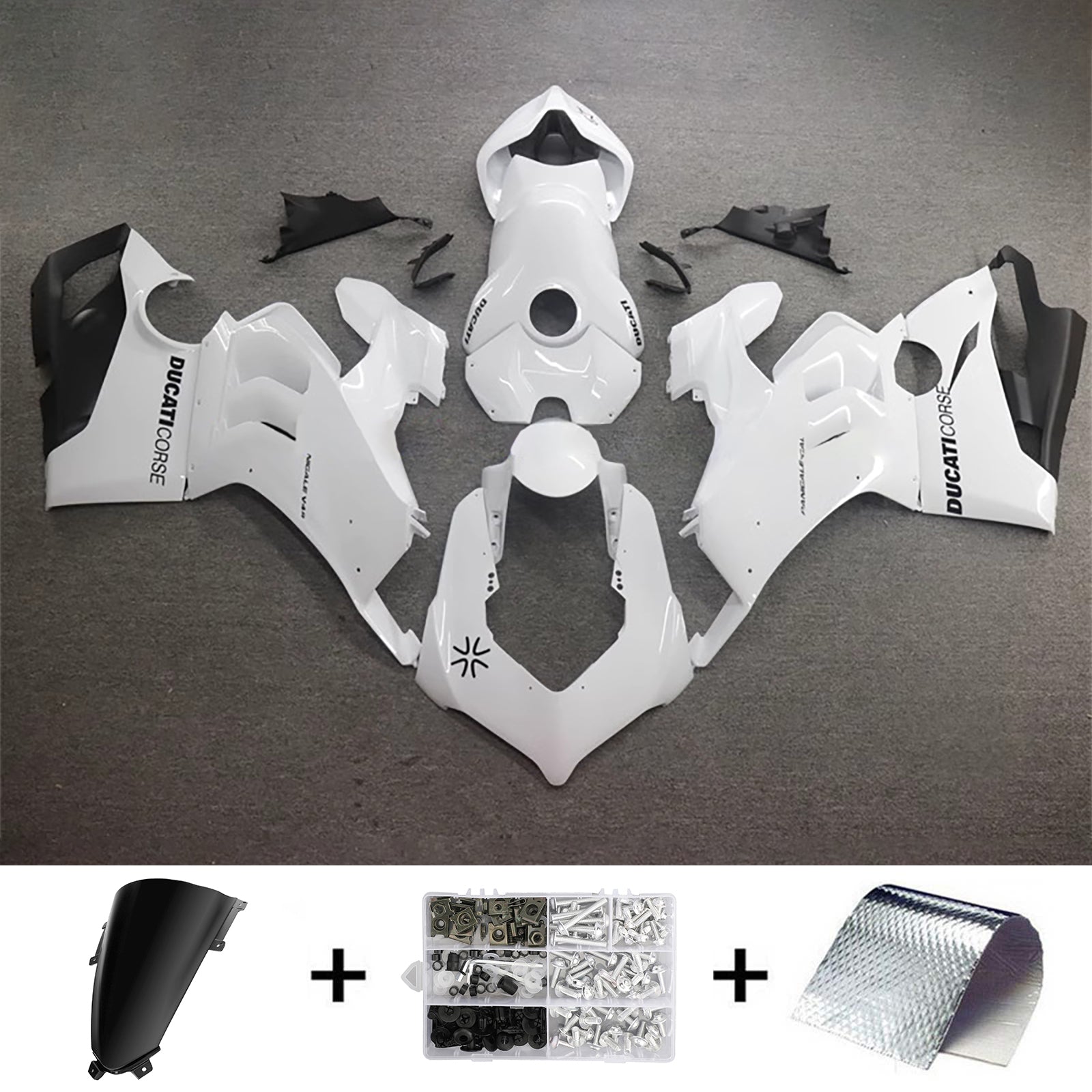 Kit de carénage par injection pour Ducati Panigale V4/V4S 2020-2021 2019-2022 V4SP/V4R