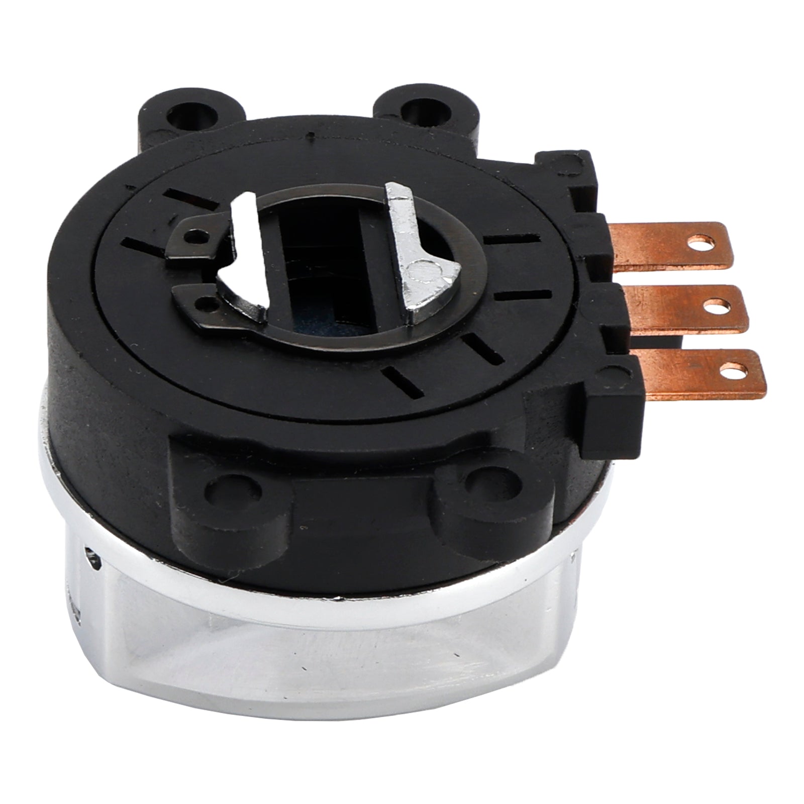 Interrupteur d'allumage chromé avec clés pour Dyna FXDWG 96-10 Softail FXST FLST 00-10