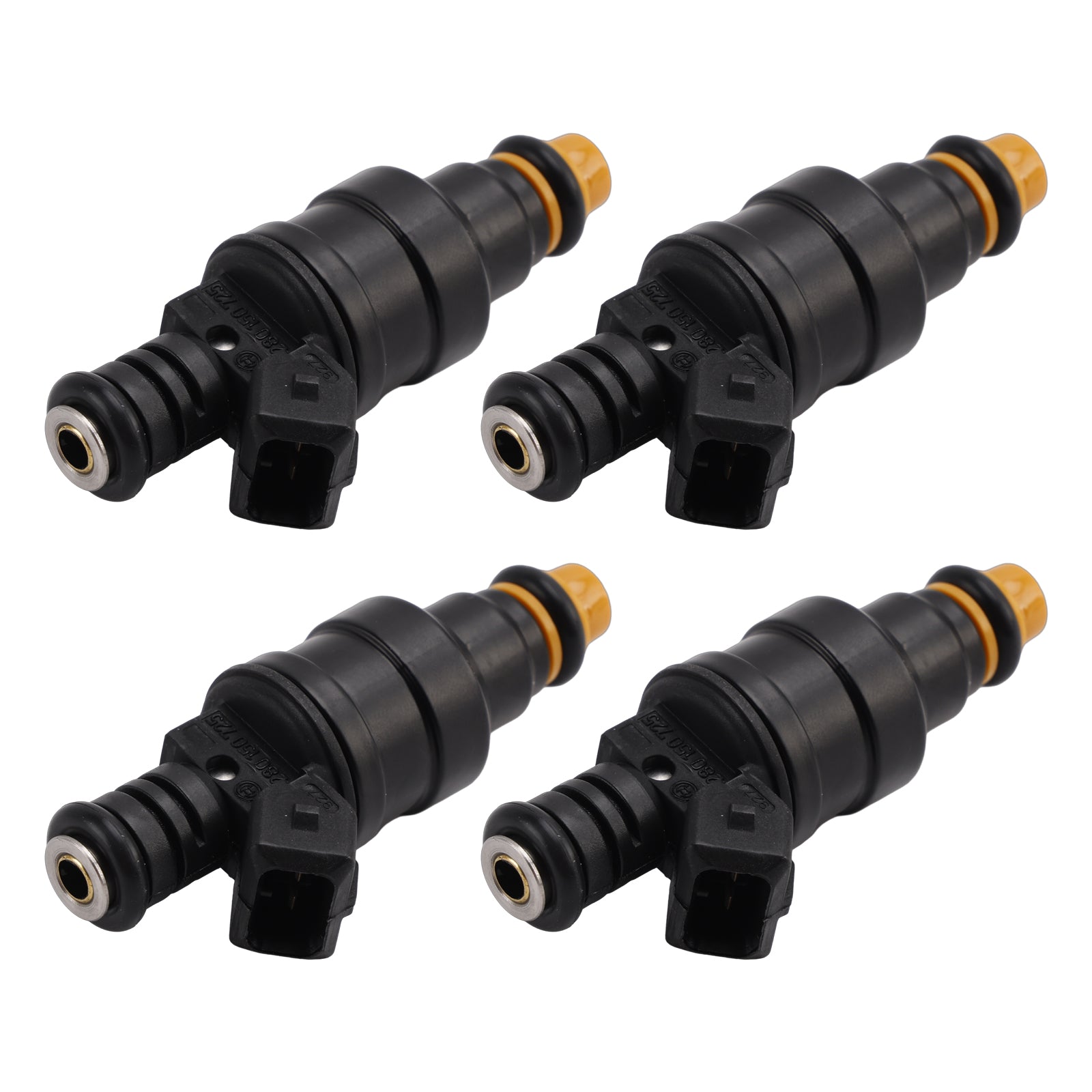4 pezzi iniettore di carburante per Opel Ascona Kadett Vauxhall Peugeot Volvo 0280150725