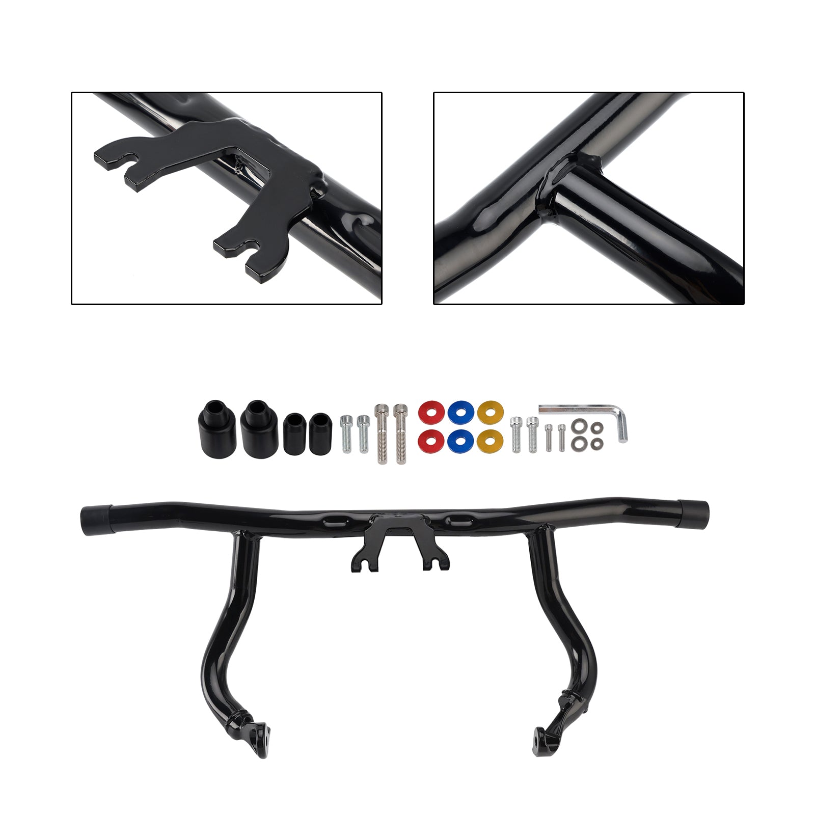 Barre de protection de moteur et de cadre pour Road Glides FLHT FLHX 2024-2025, noir