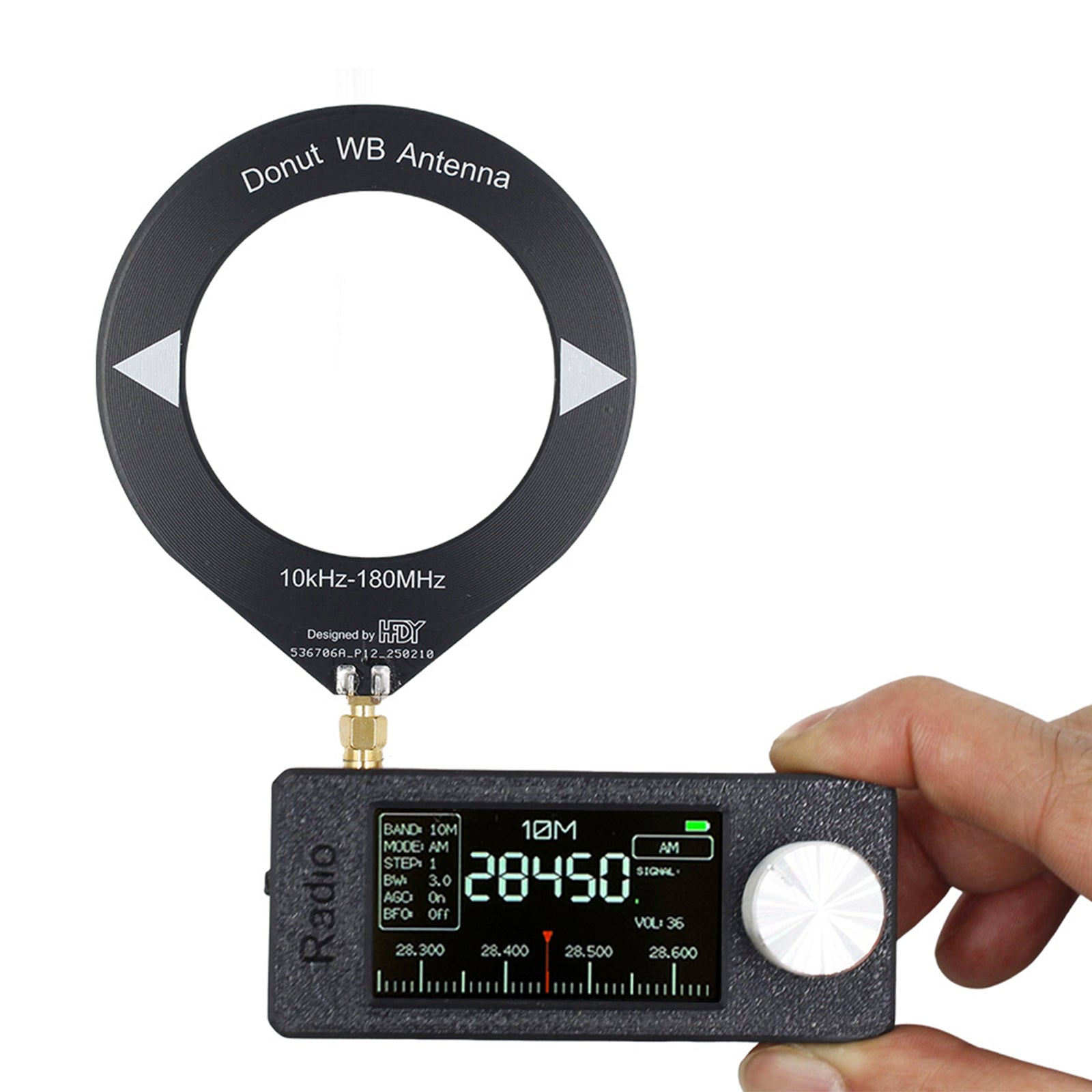 Radio portatile Si4732 0,5-108 MHz LSB AM FM Mini Radio Pocket Radio Tutte le strisce