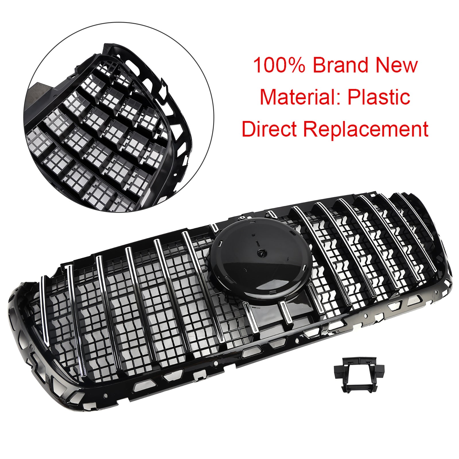 Grille de calandre de pare-chocs avant de style Mercedes Sprinter W907 W910 GT 2020